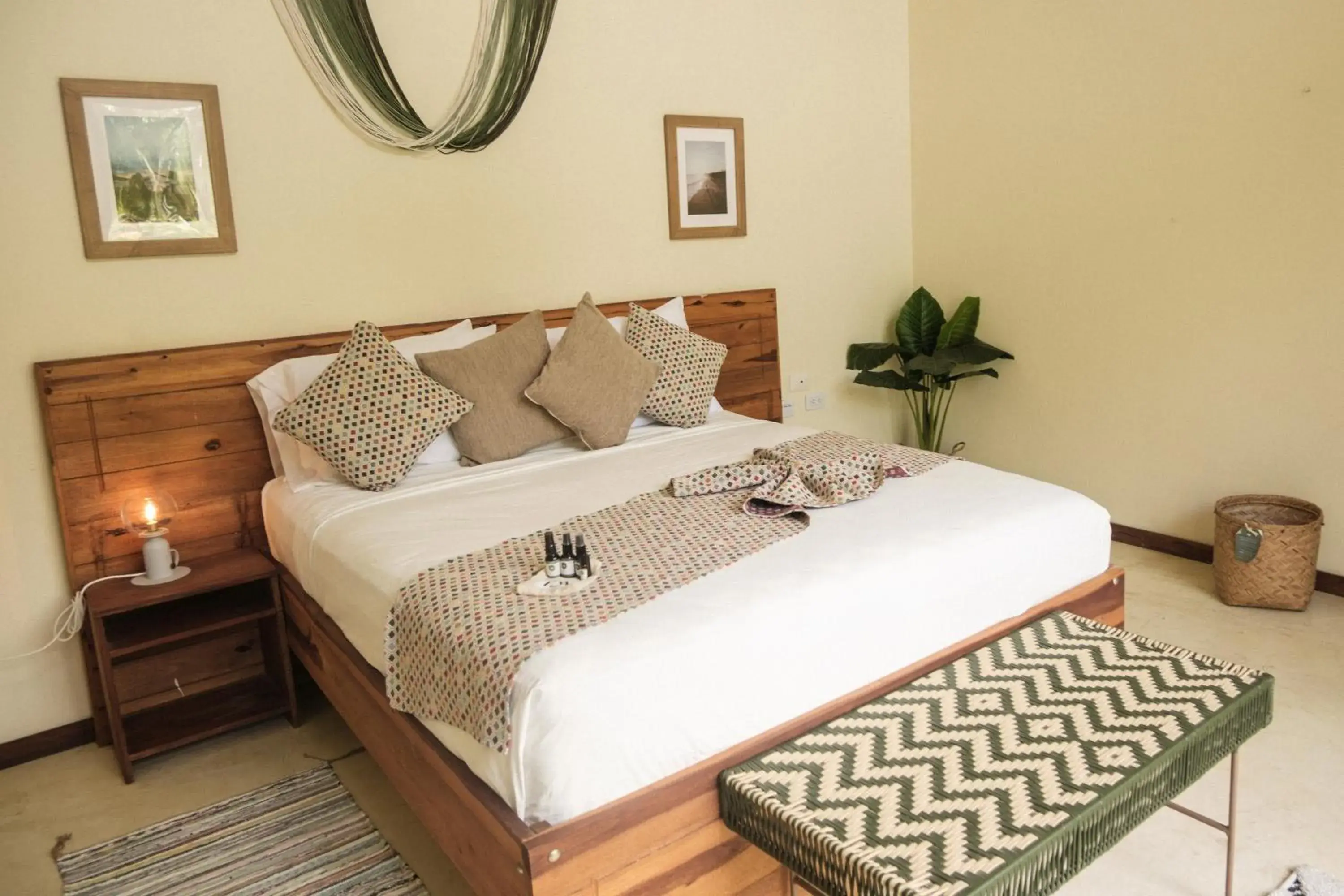 Deluxe Double Room with Balcony in Tay Beach Hotel Tayrona Deluxe Double Room with Balcony in Tay Beach Hotel Tayrona