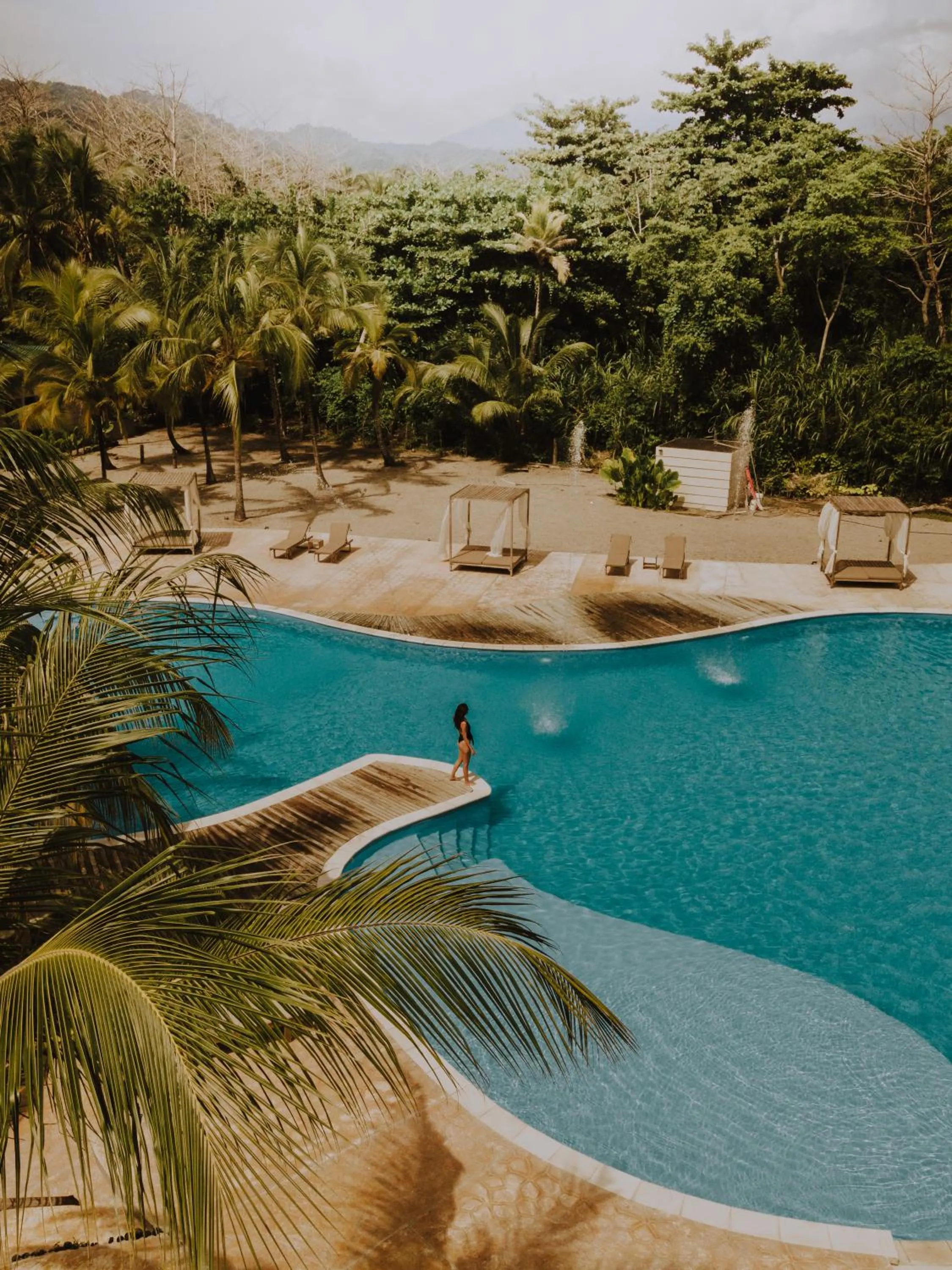 Swimming pool in Tay Beach Hotel Tayrona
