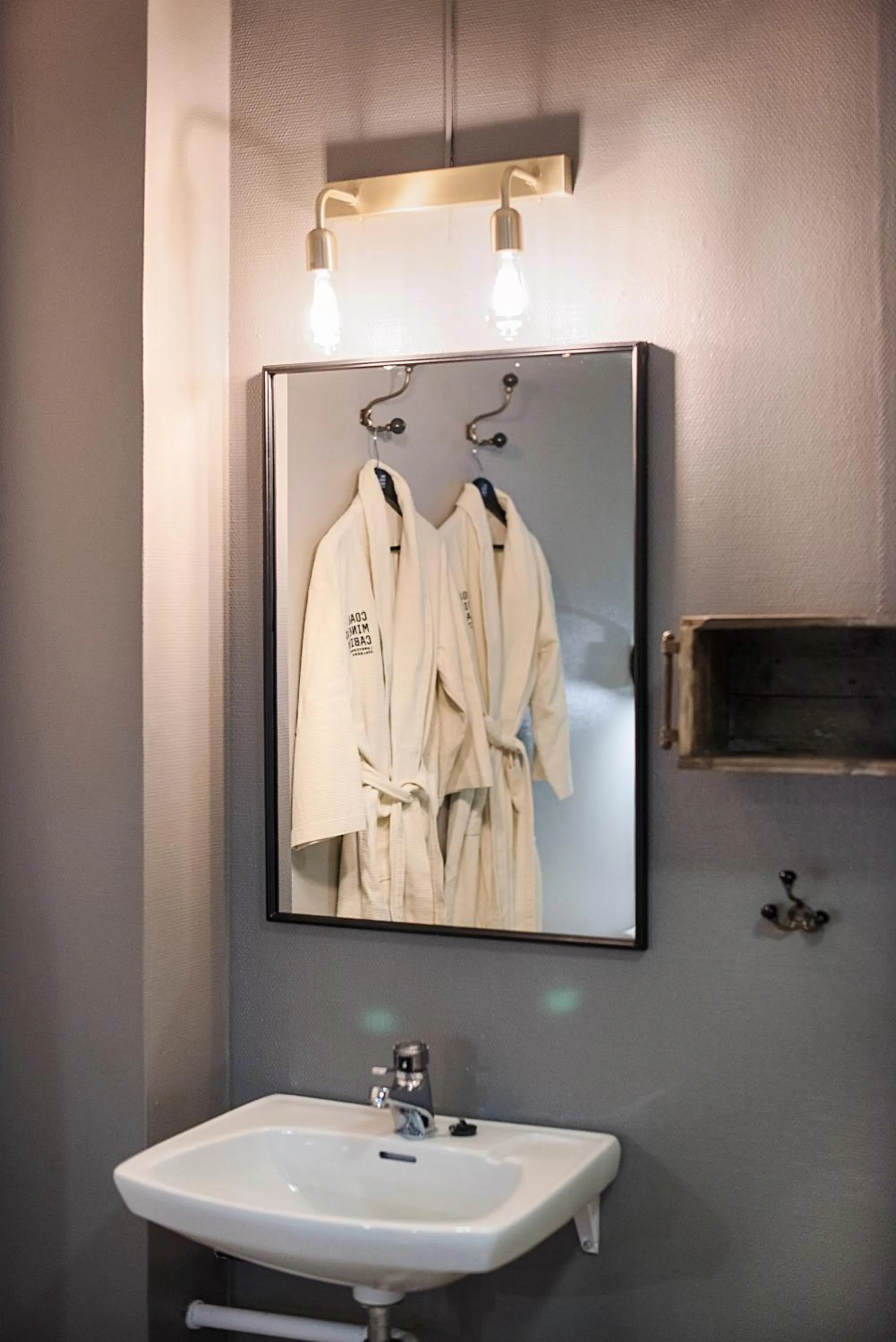Decorative detail in Coal Miners’ Cabins