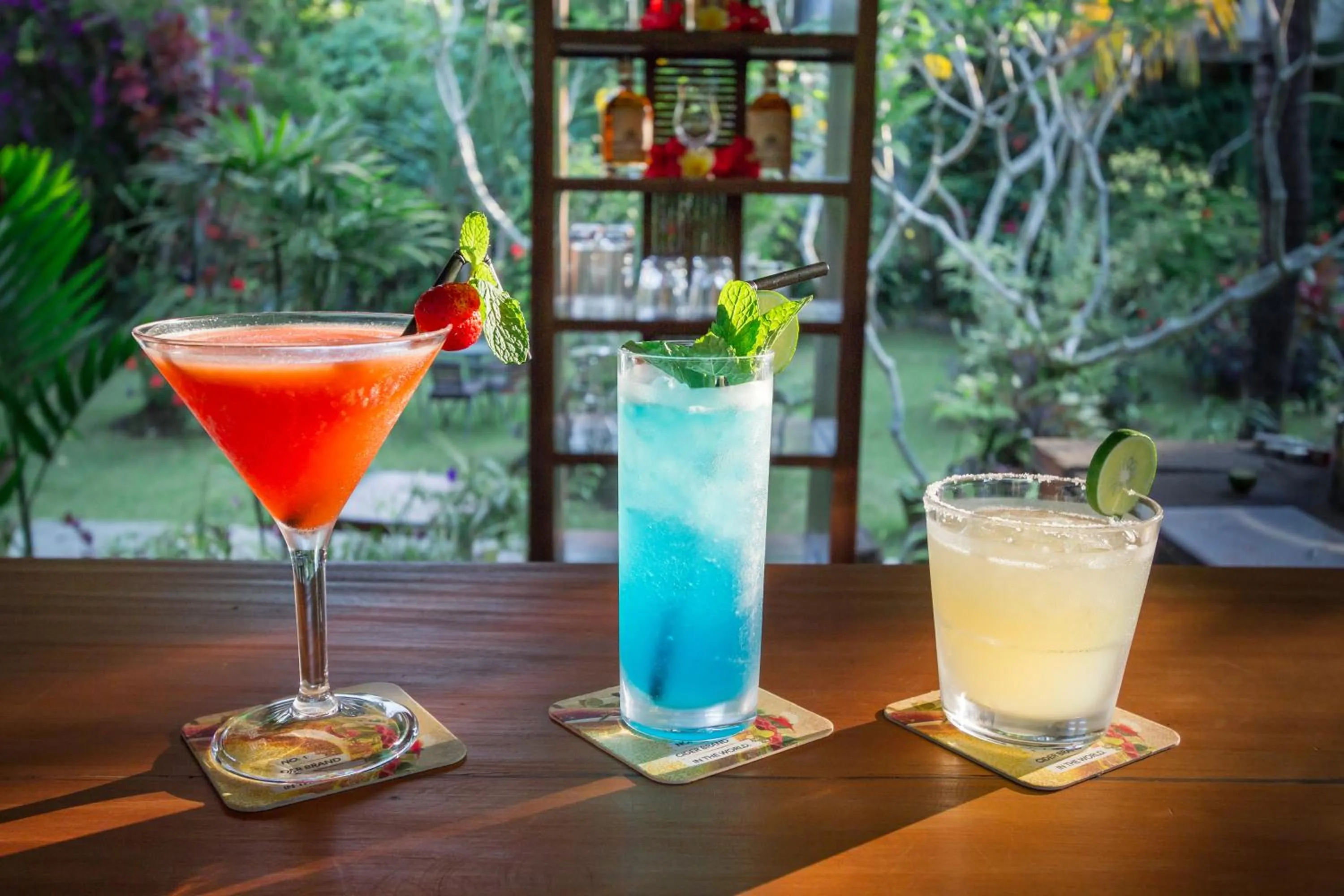 Alcoholic drinks in Ubud Inn Cottage by Prasi
