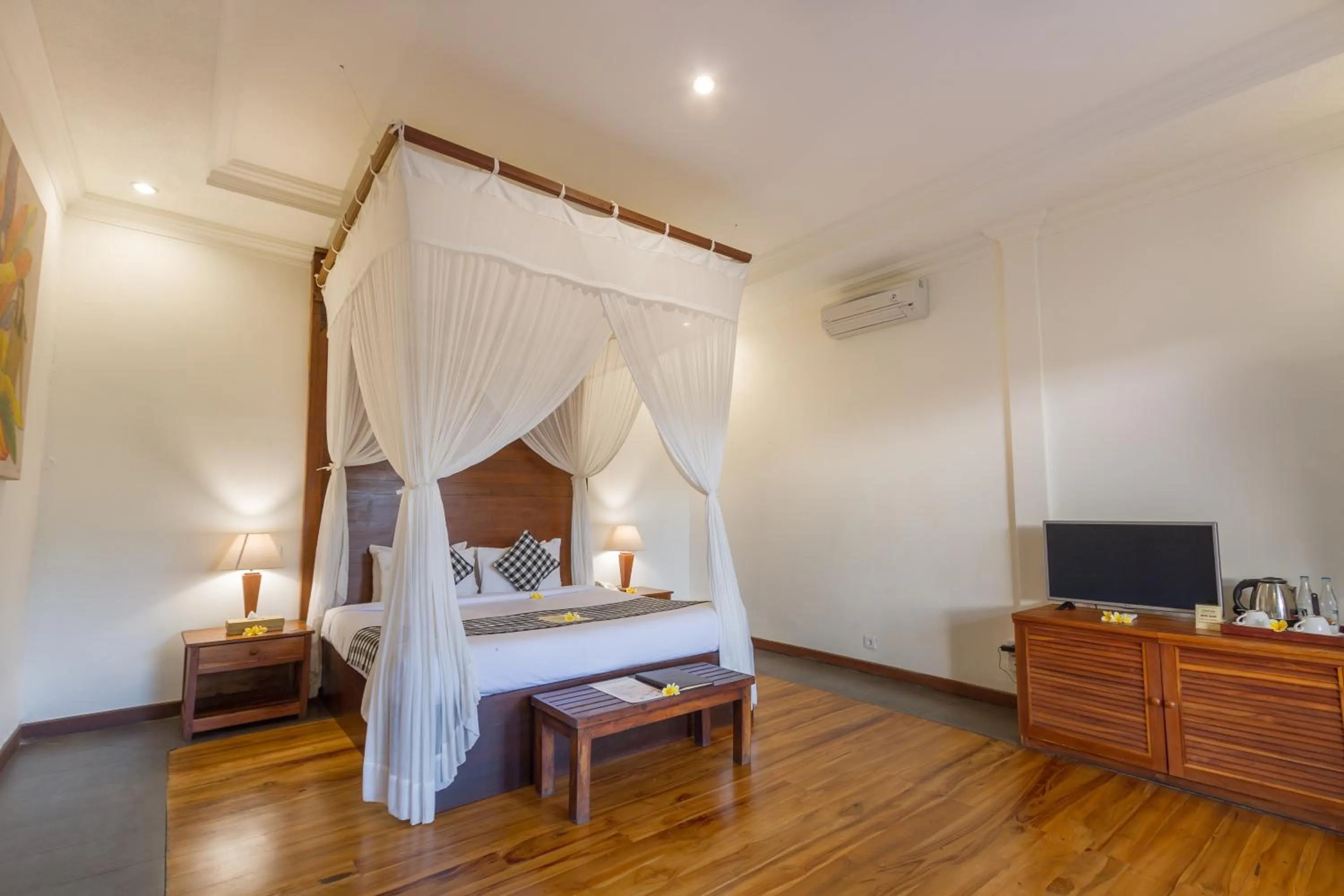 Bedroom, Bed in Ubud Inn Cottage by Prasi