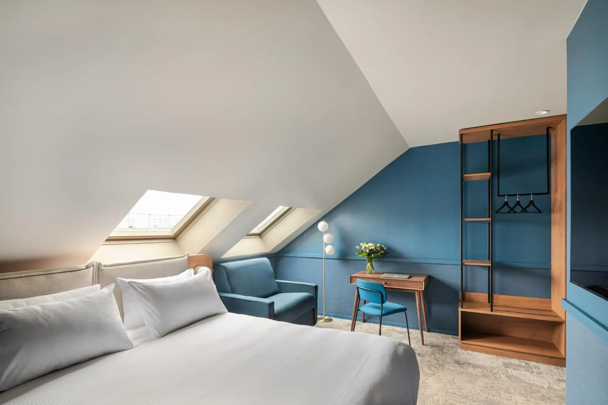 Bed in Kyriad Saint Brieuc - Tregueux