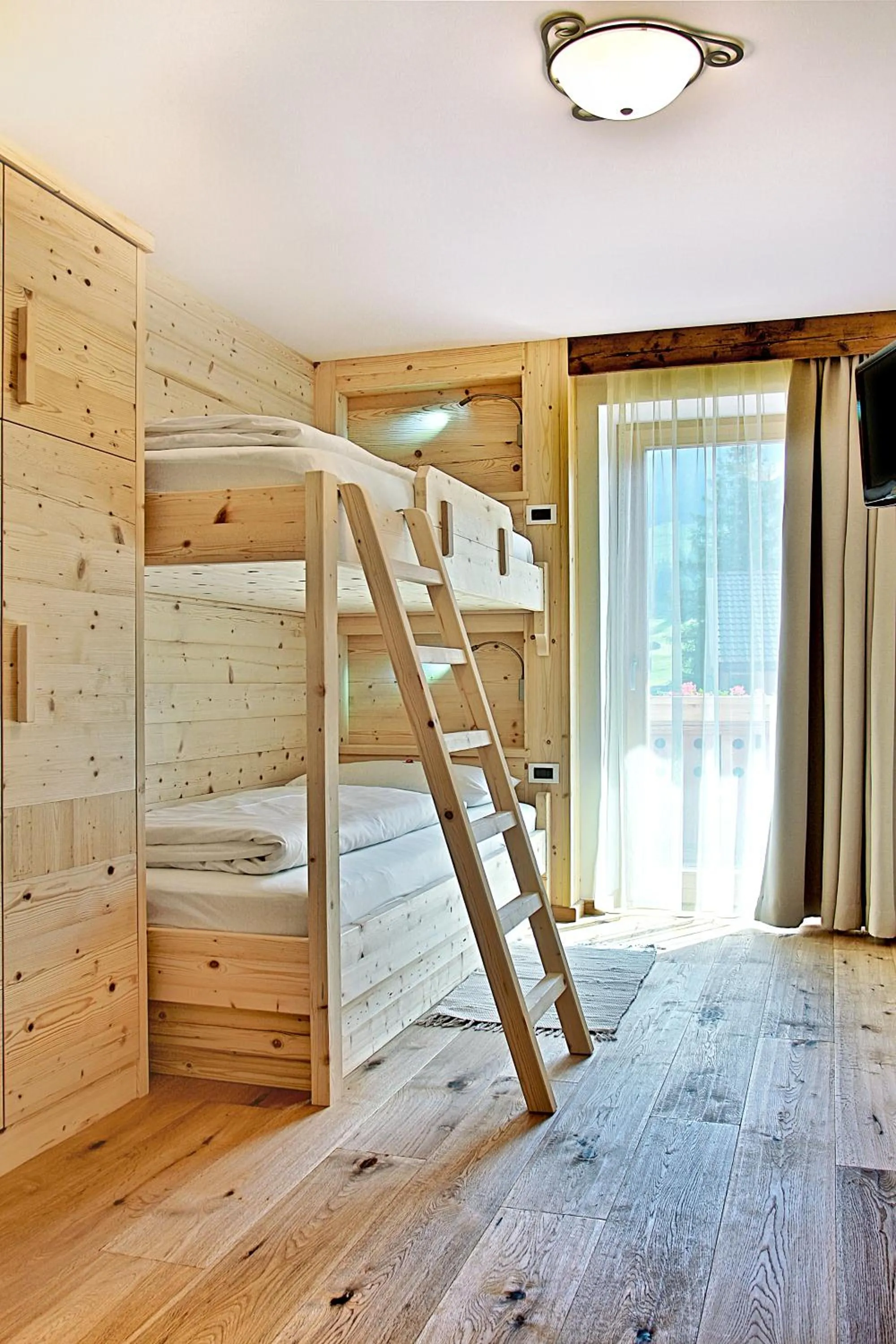 bunk bed, Bed in La Bercia Alpine Lodge & Spa