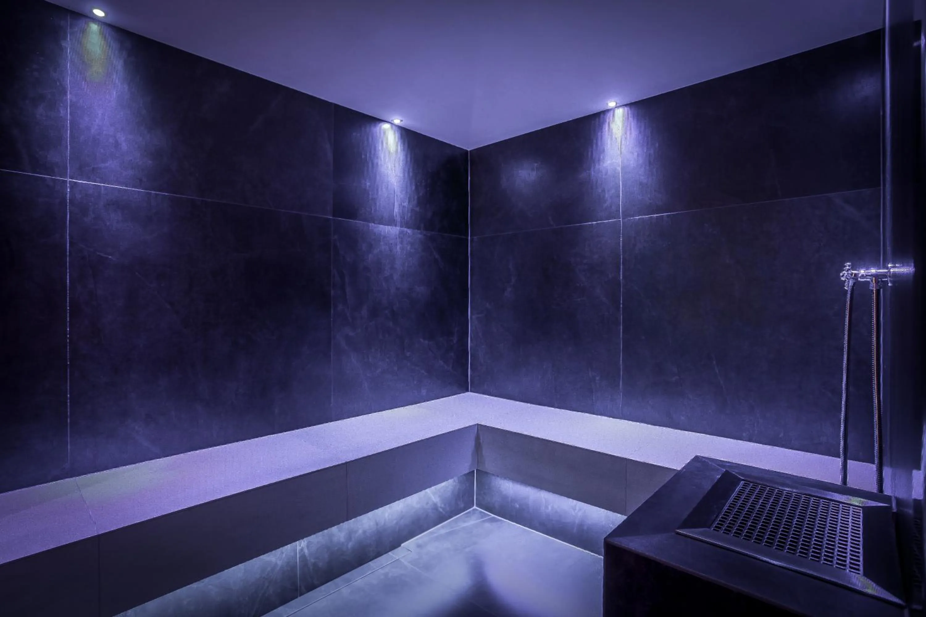 Steam room in La Bercia Alpine Lodge & Spa