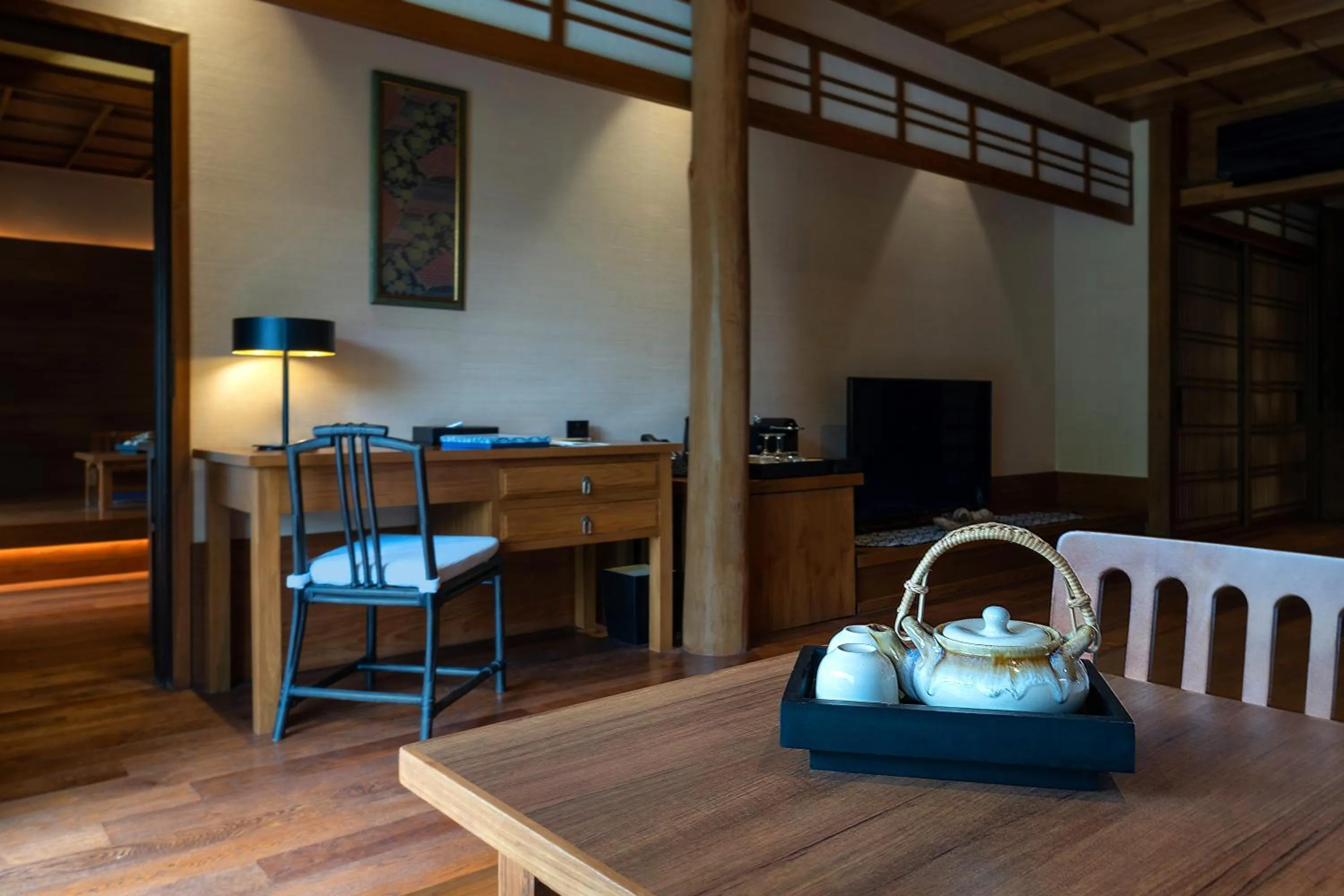 Bedroom in Onsen at Moncham