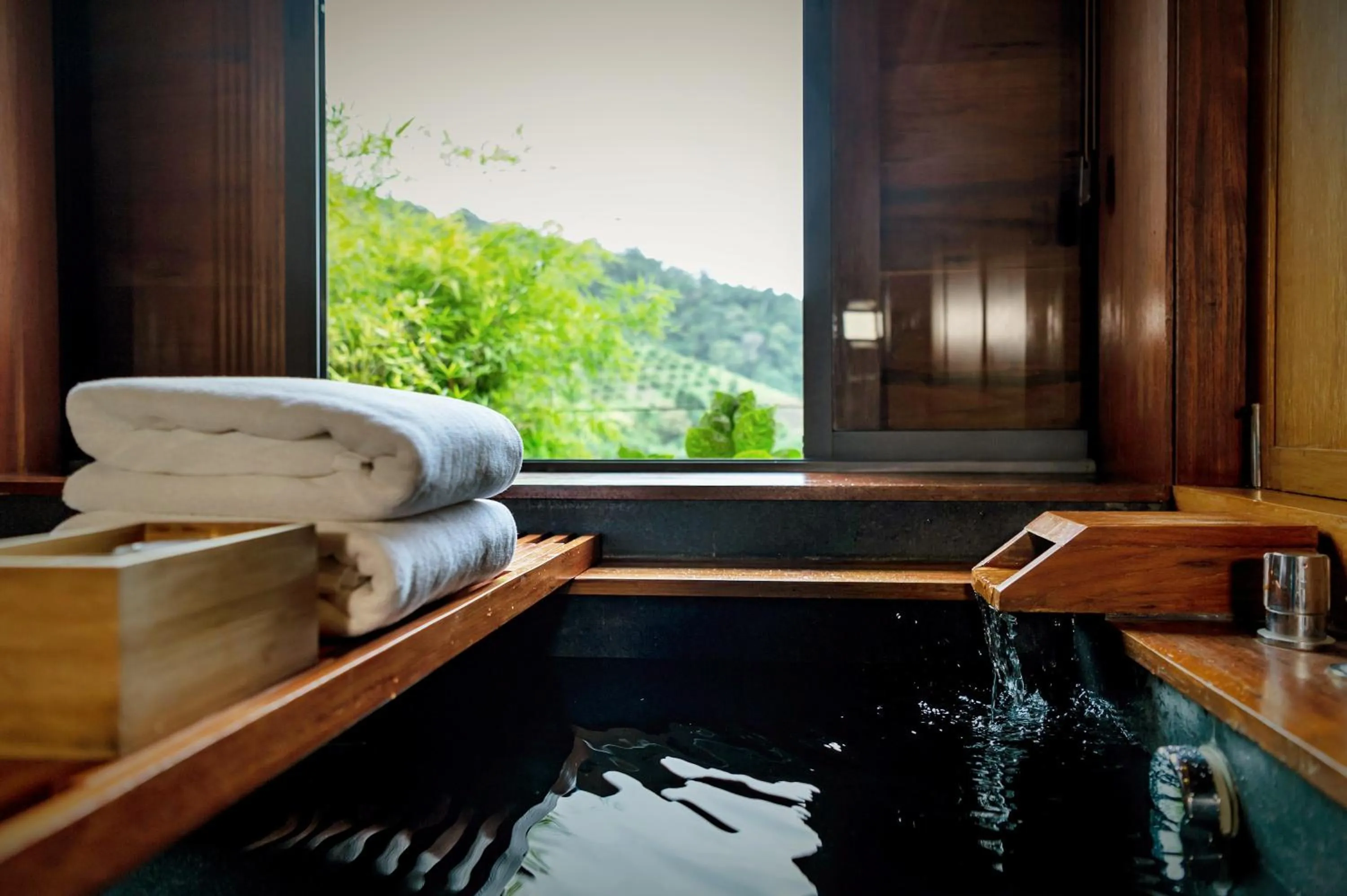 Bathroom in Onsen at Moncham