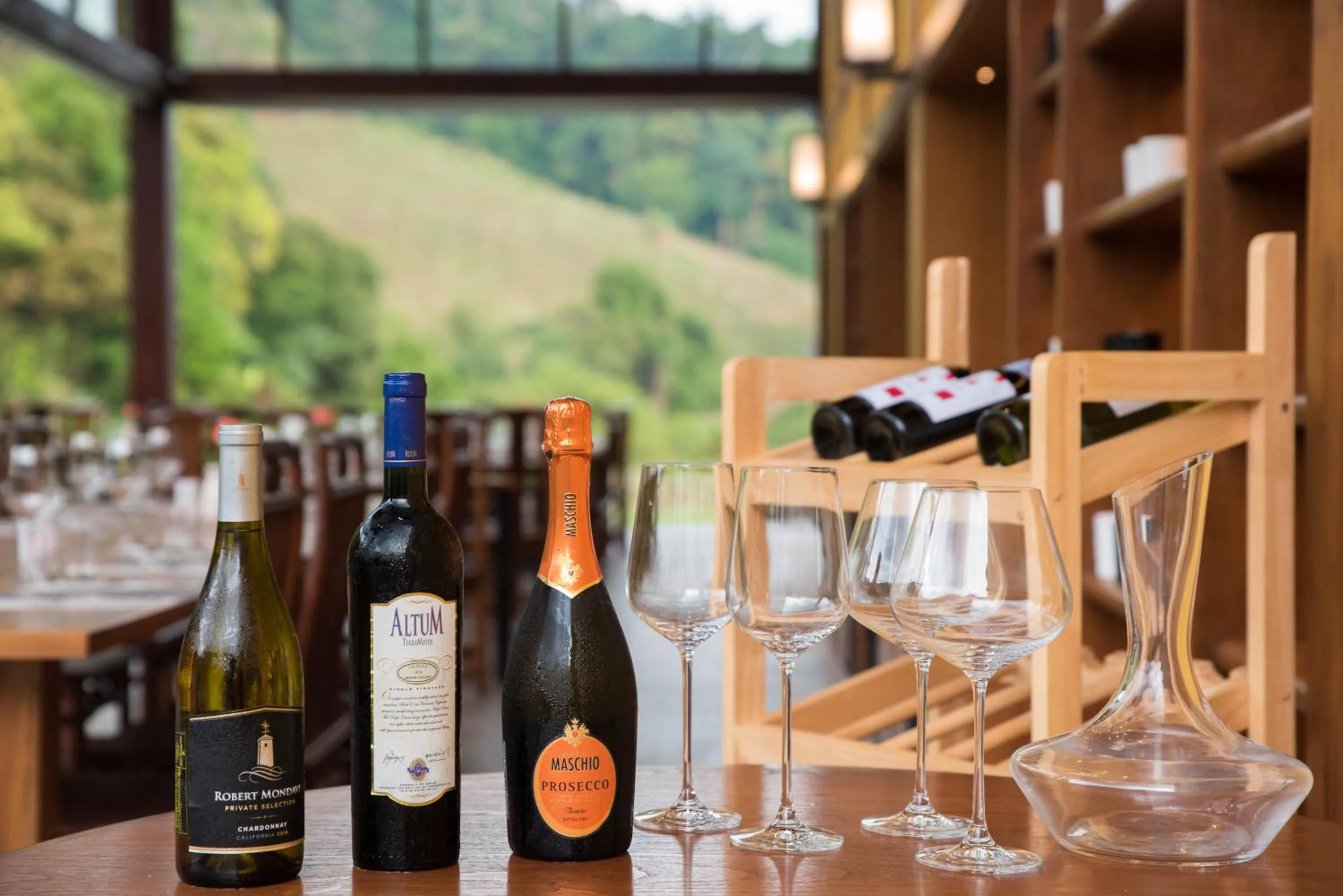 Drinks in Onsen at Moncham