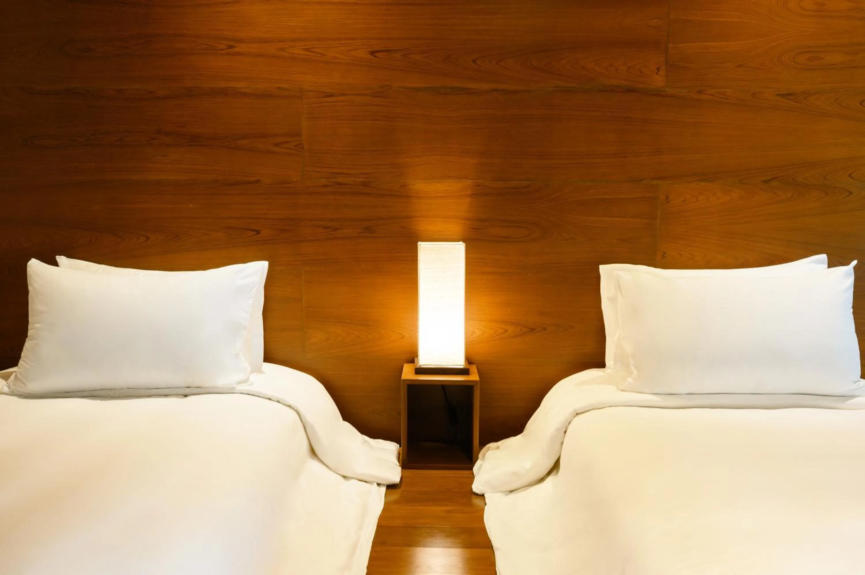 Bed in Onsen at Moncham