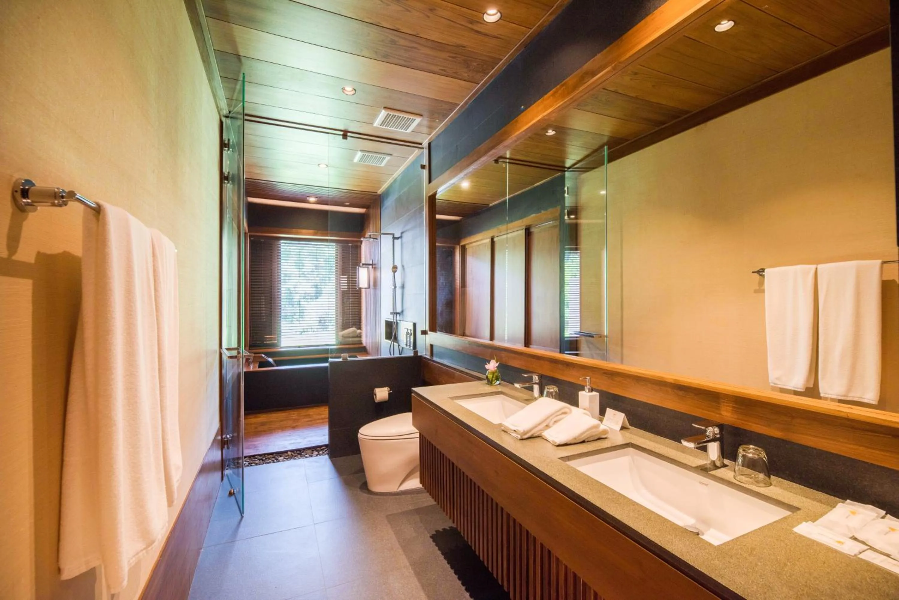 Shower in Onsen at Moncham