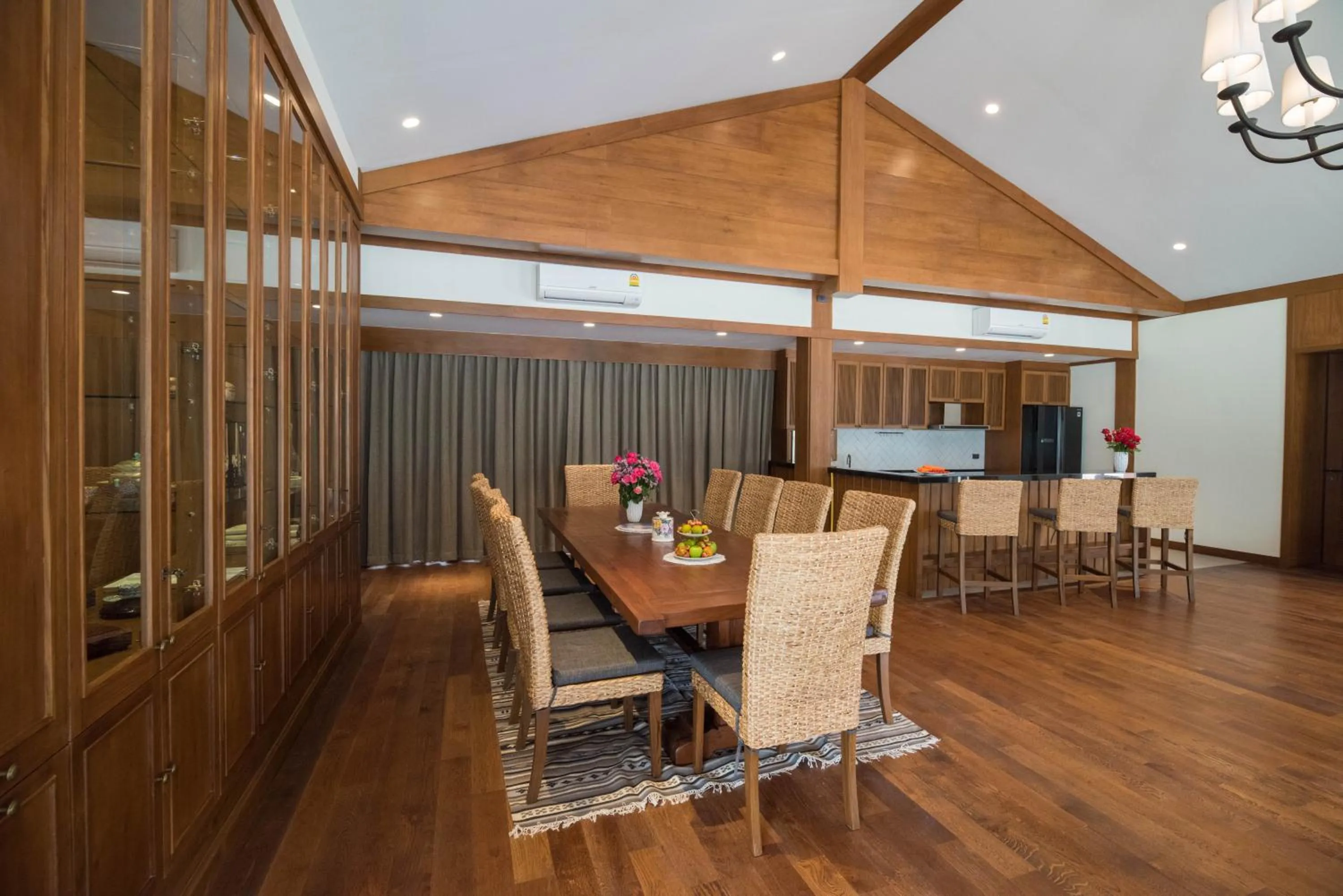 Dining area in Onsen at Moncham