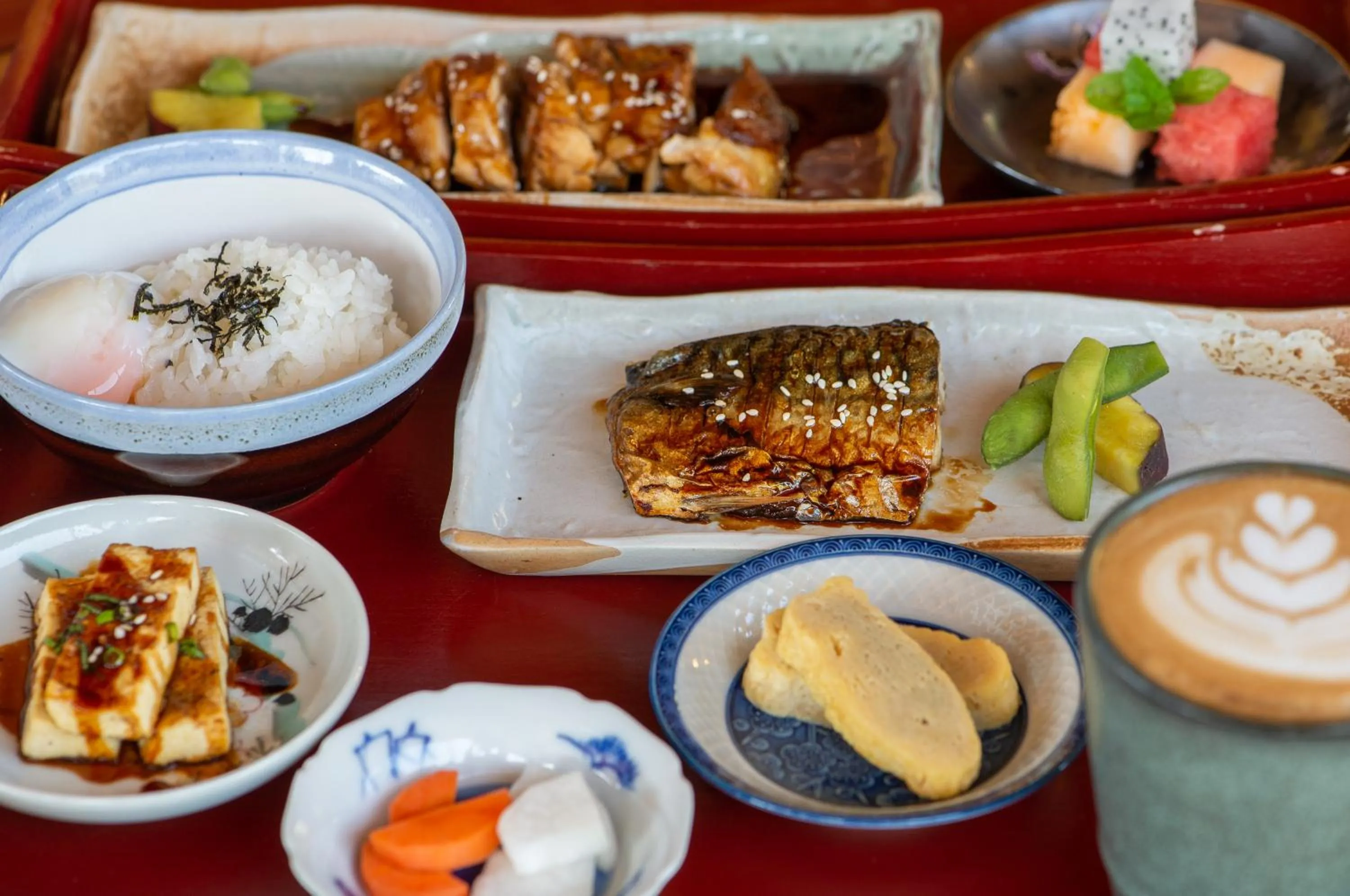 Food in Onsen at Moncham