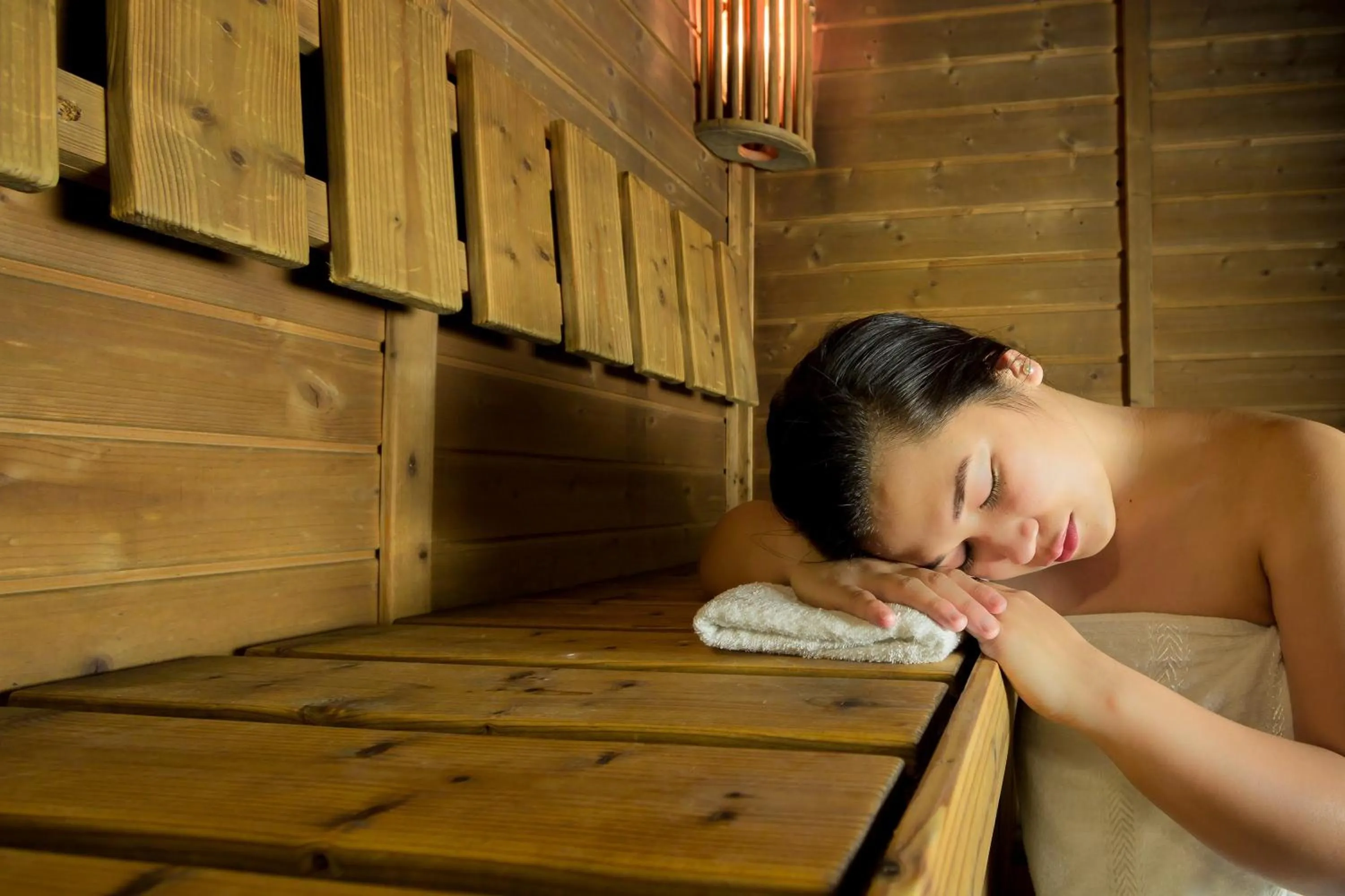 Sauna in Eurotel Baguio