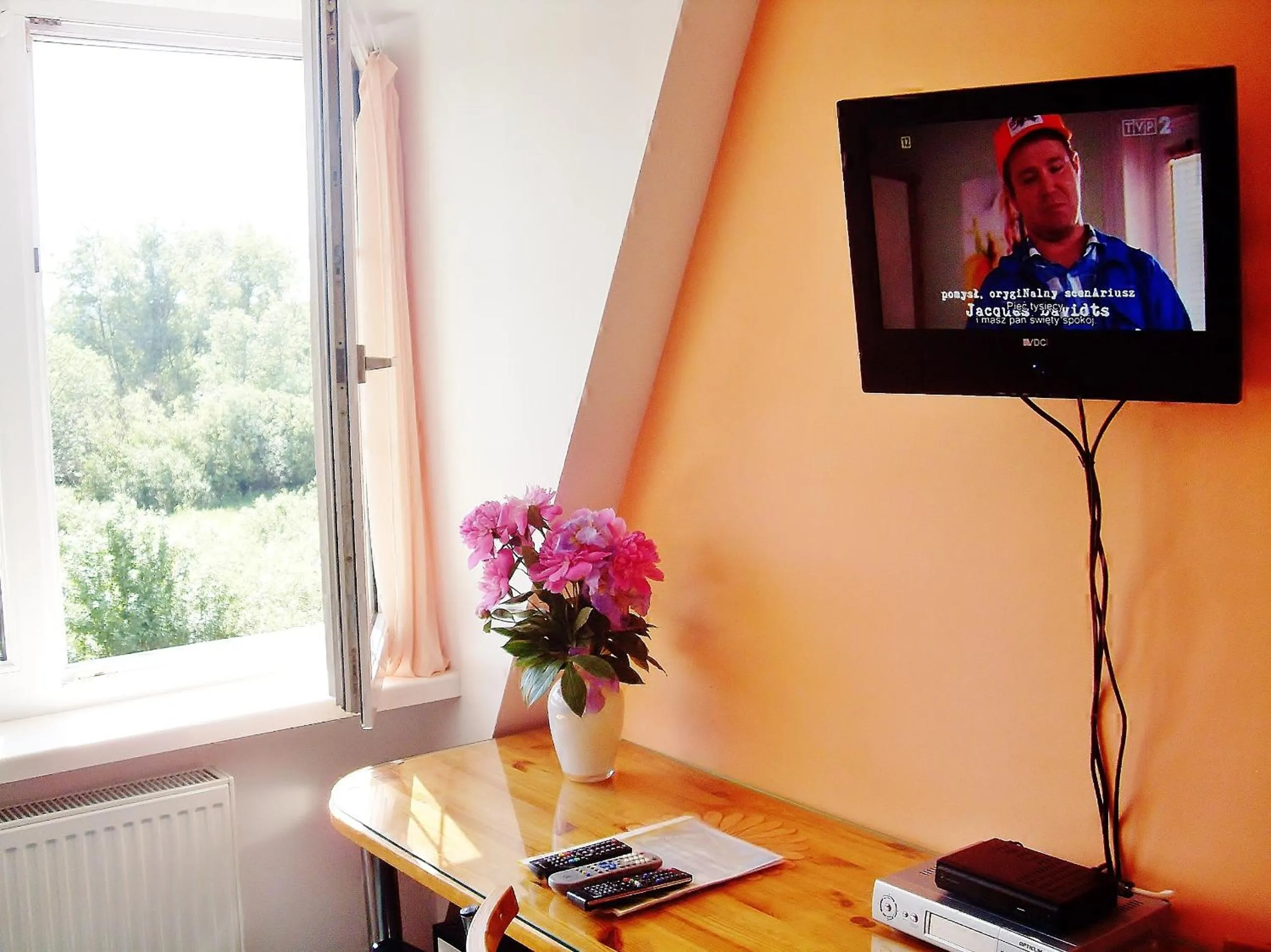 TV and multimedia in Willa Cyklada, grill, śniadania, jezioro,przystań,tawerna-200m, park linowy-400m, centrum,aquapark-900m