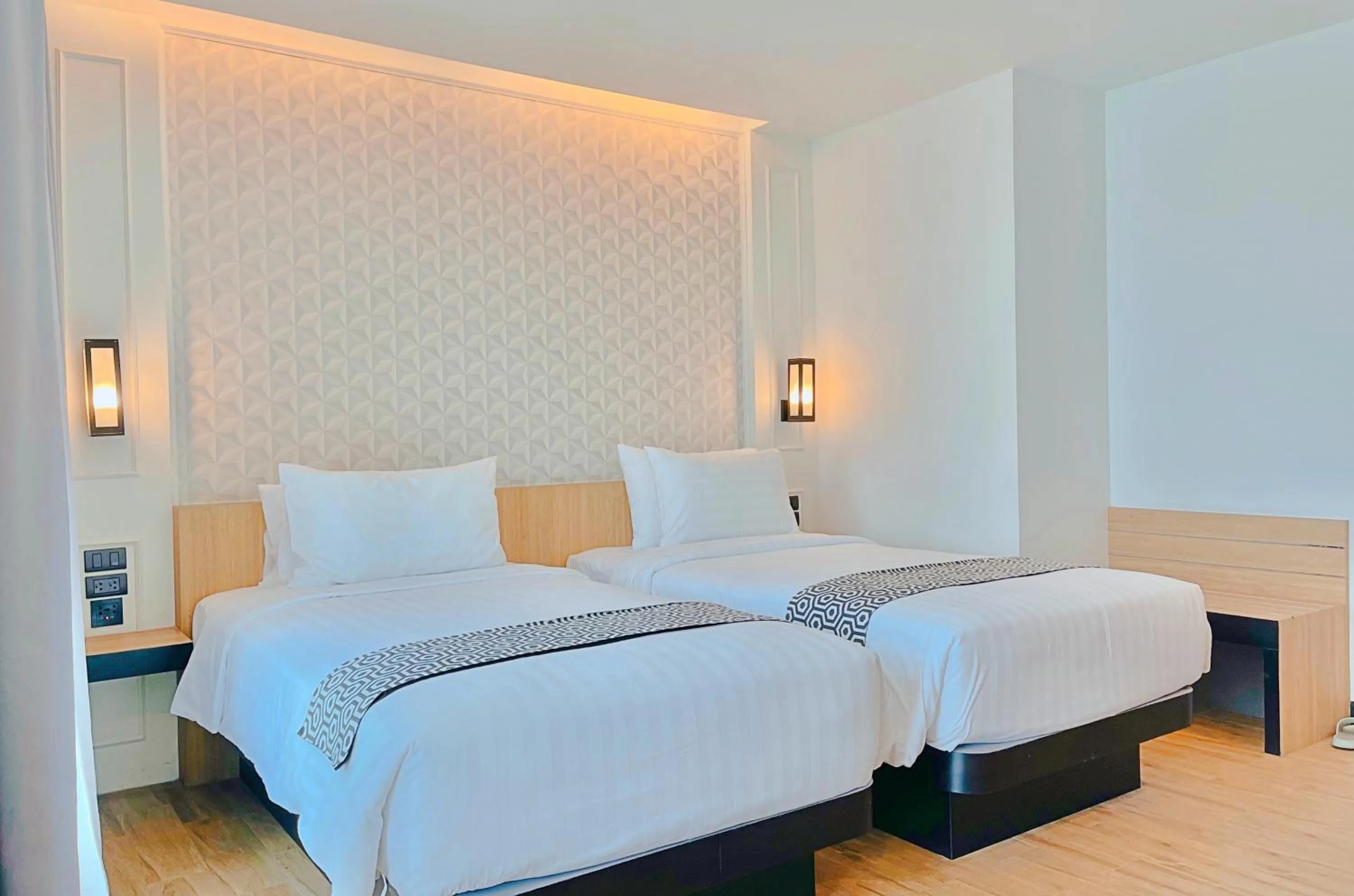 Bed in Chezzotel Pattaya