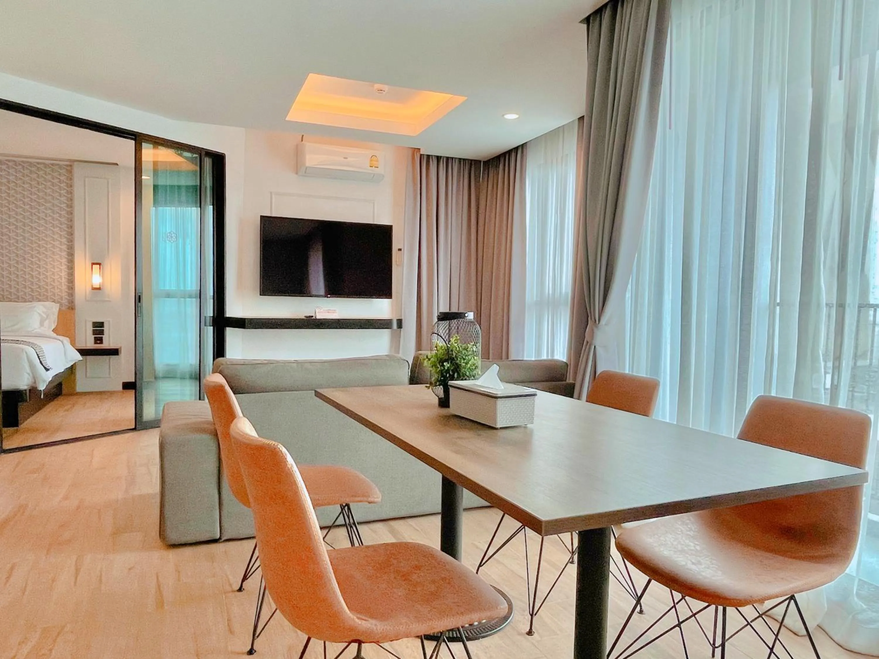 Living room in Chezzotel Pattaya