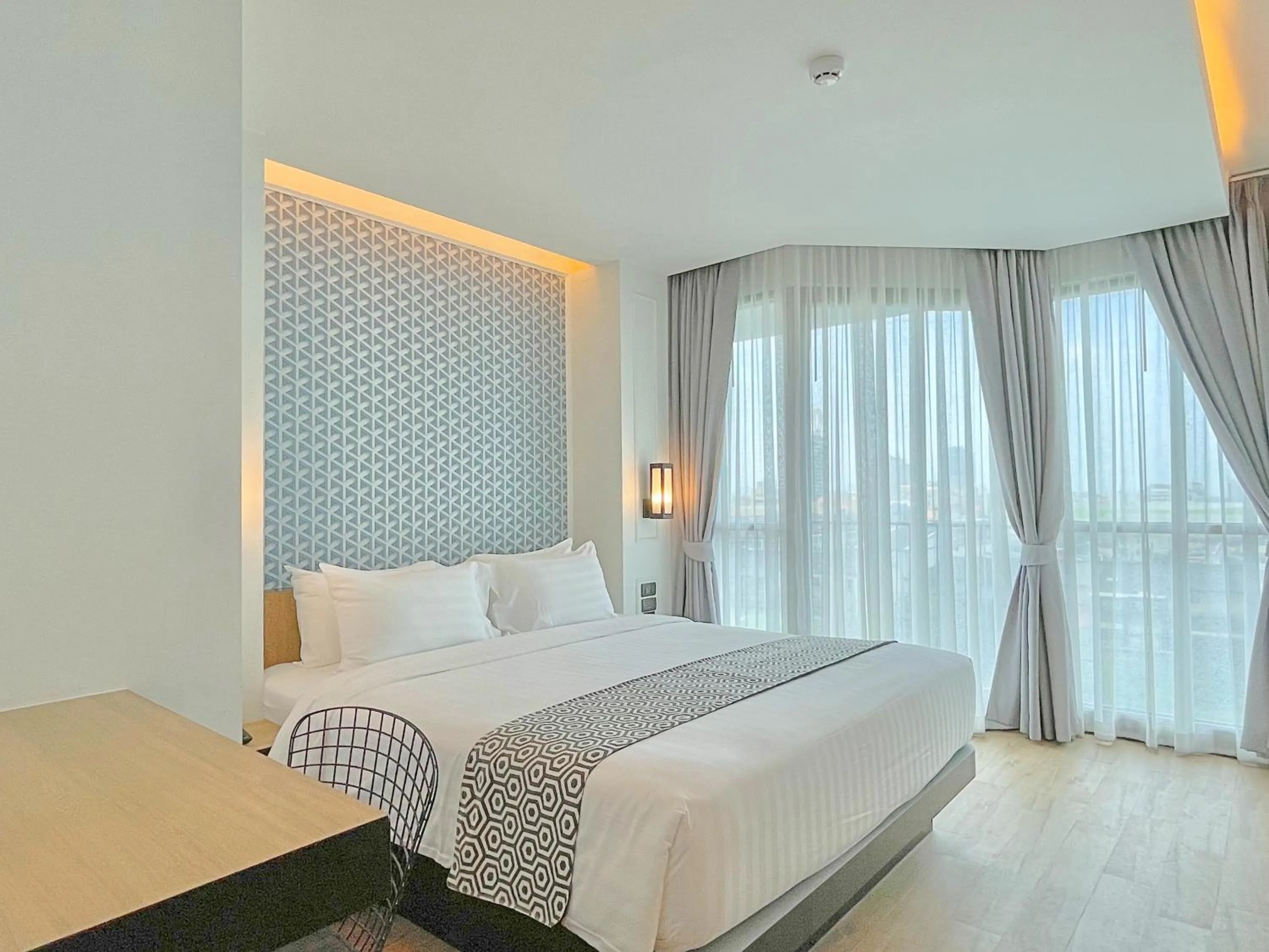 Bed in Chezzotel Pattaya