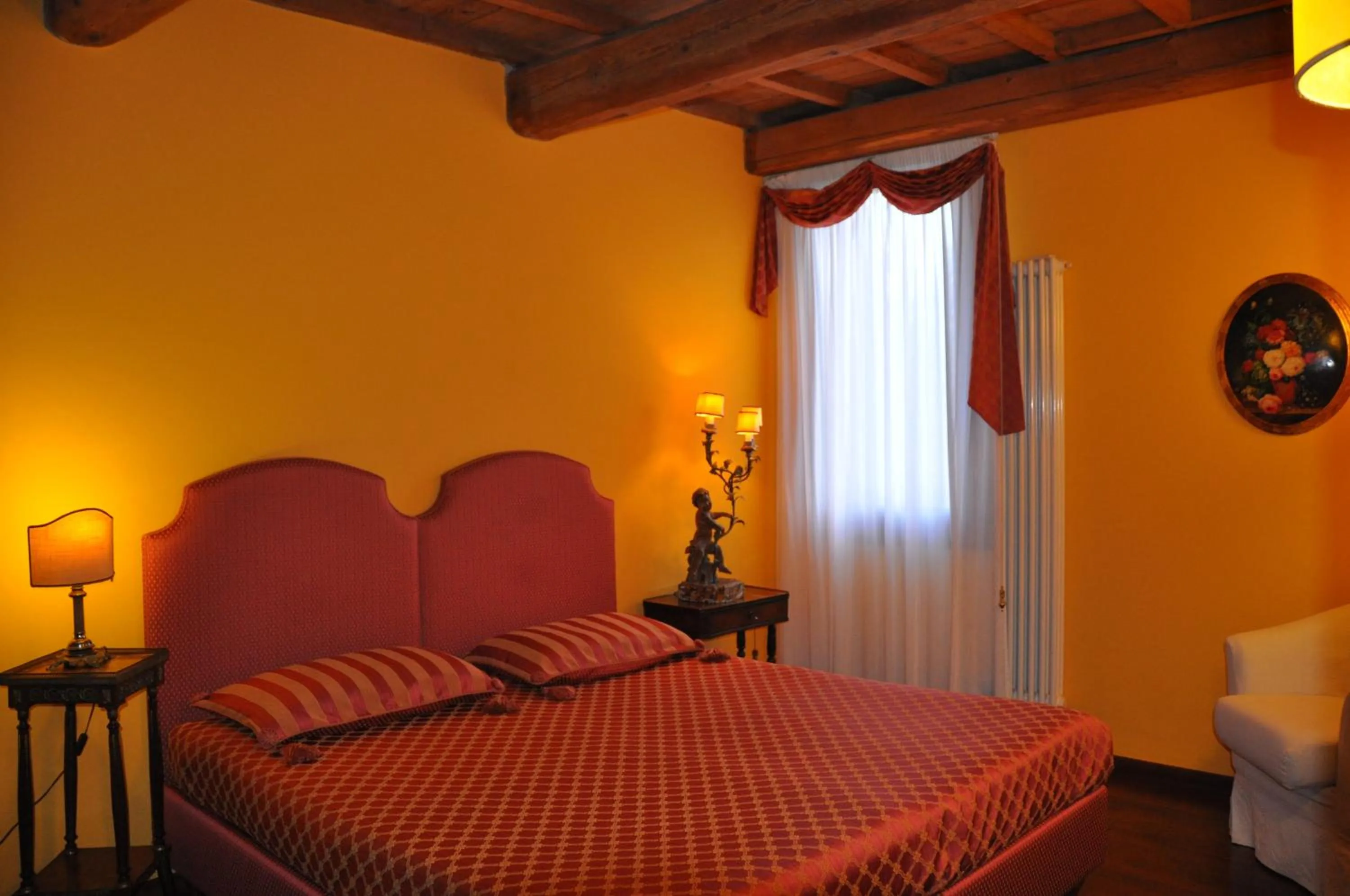 Decorative detail, Bed in Piazza Nova Guest House