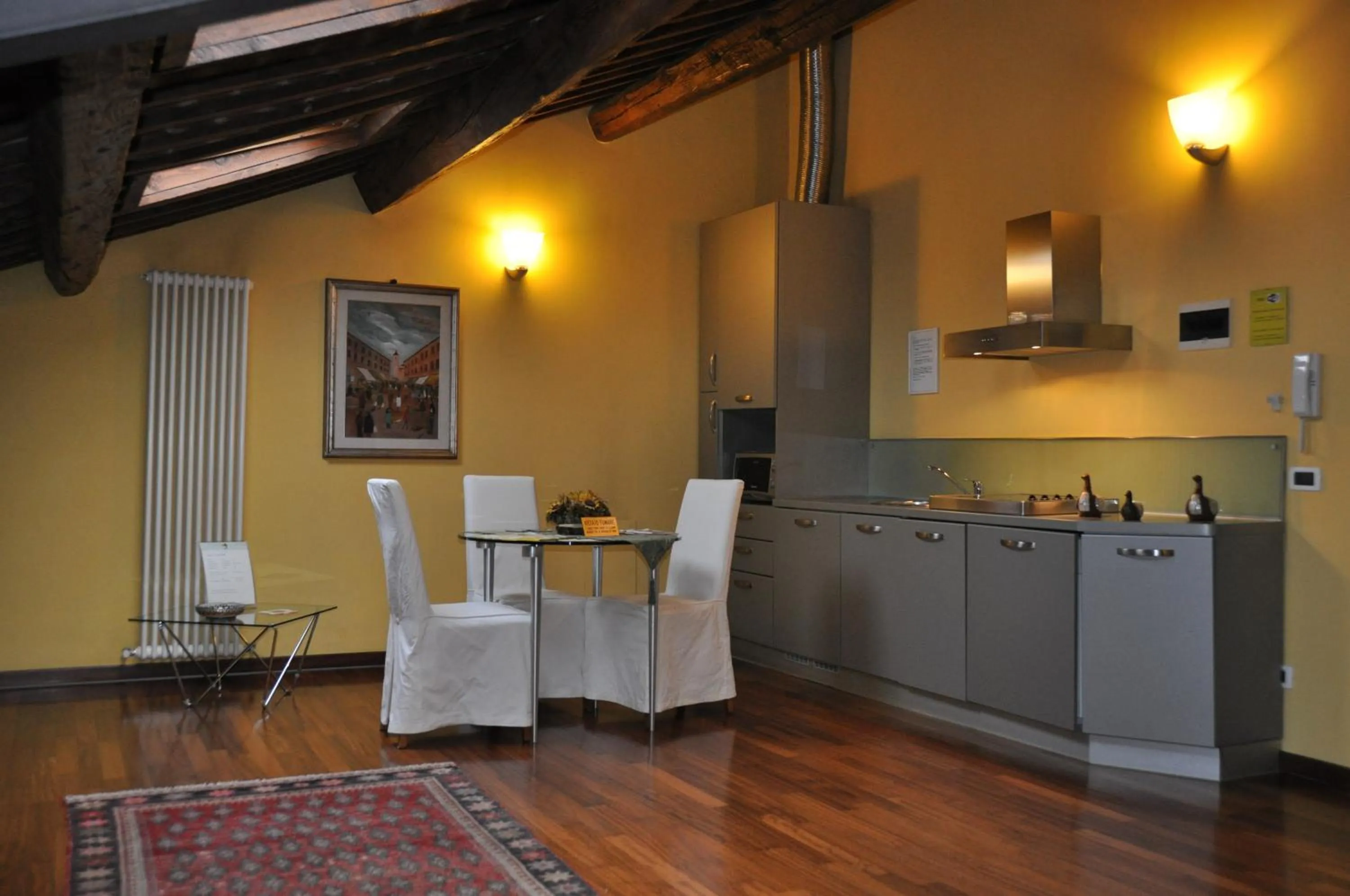 Kitchen or kitchenette in Piazza Nova Guest House