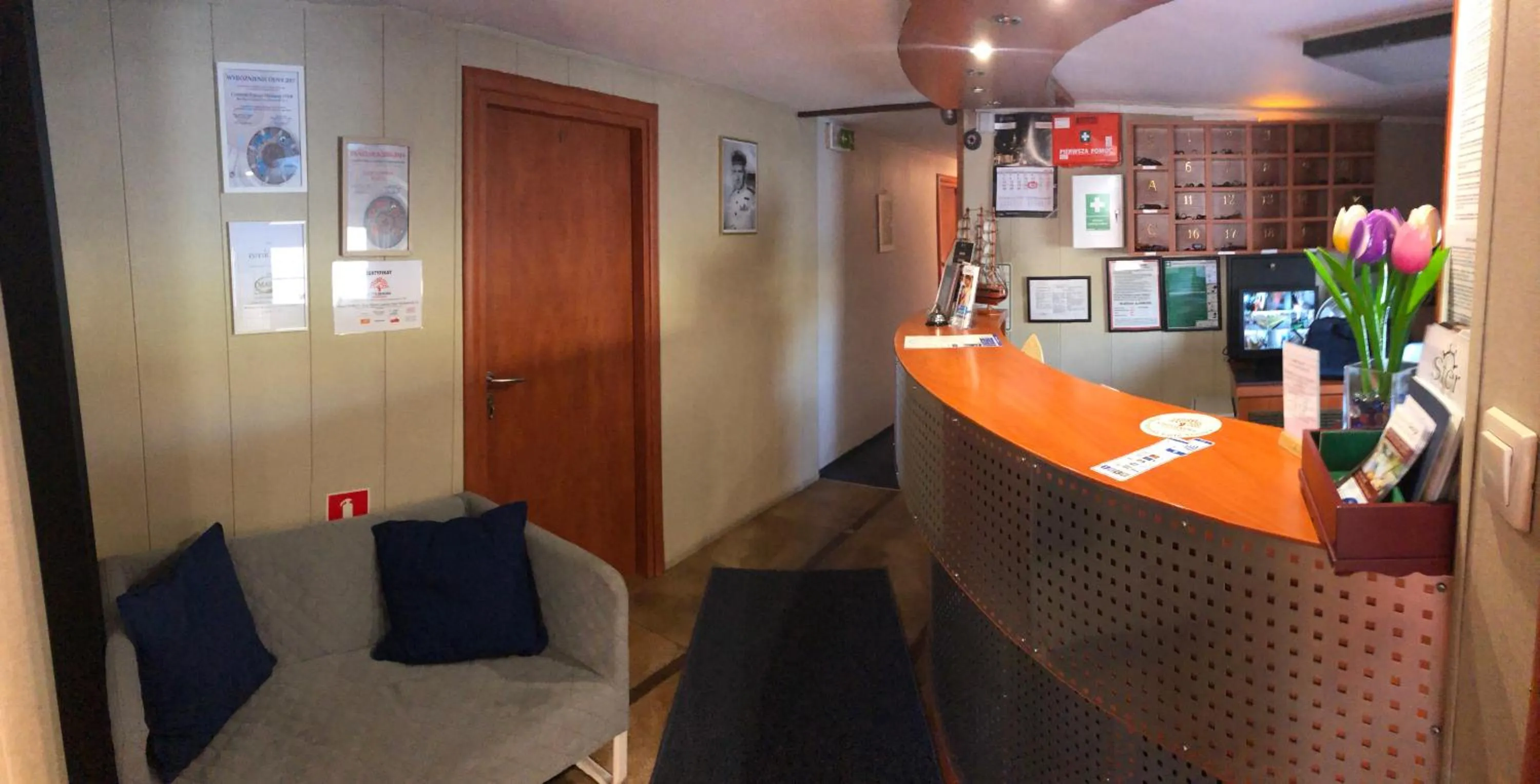Lobby or reception in The Boat - Hostel&Chill