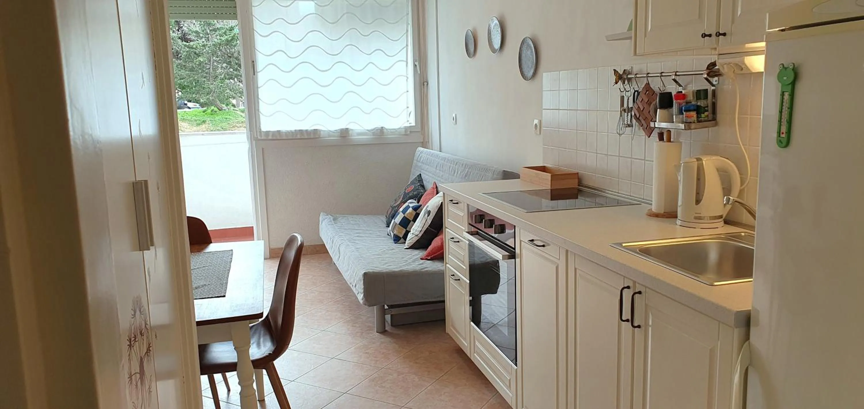 Living room in Apartment Romana with a spacious terrace