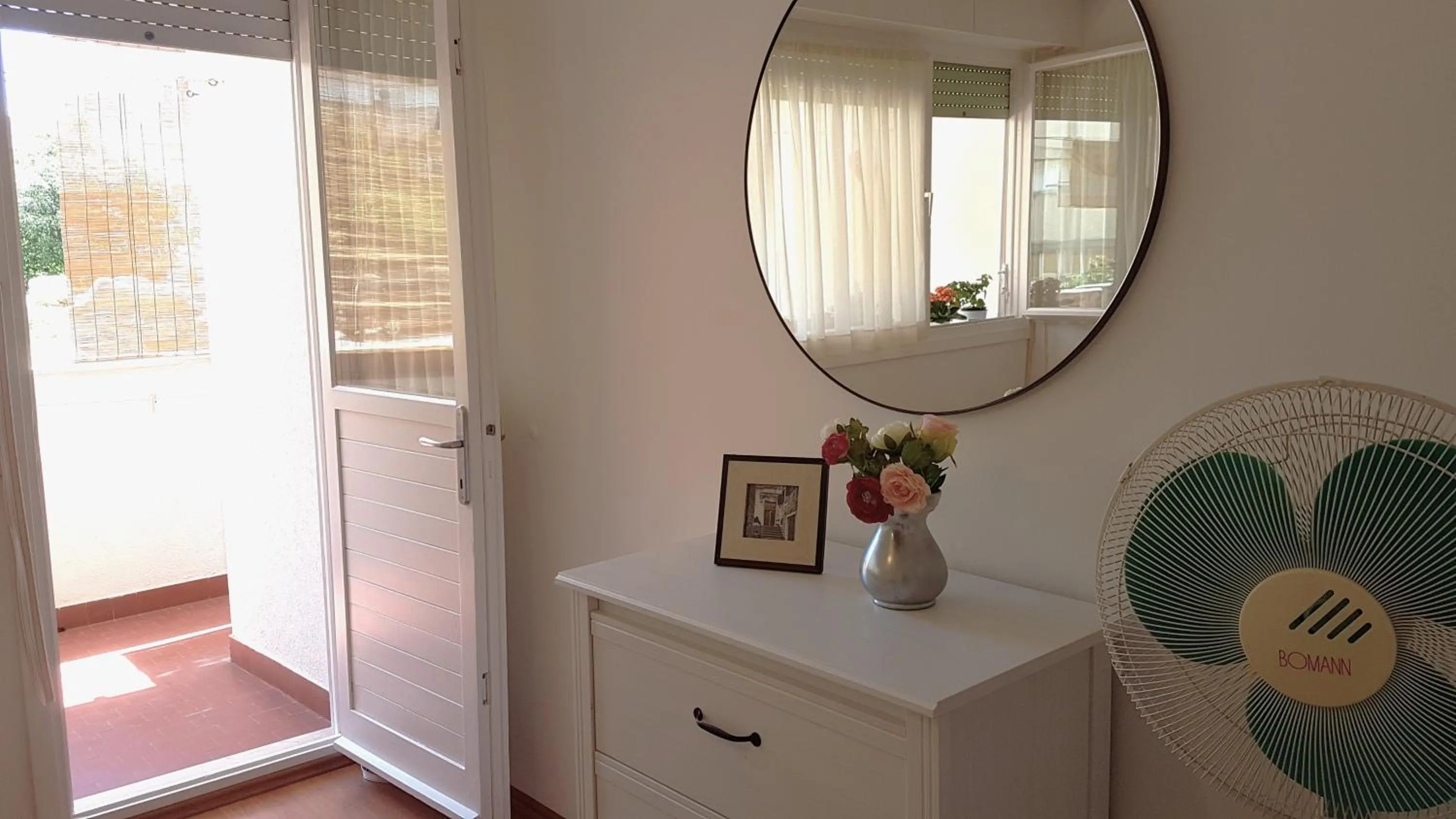 Area and facilities in Apartment Romana with a spacious terrace