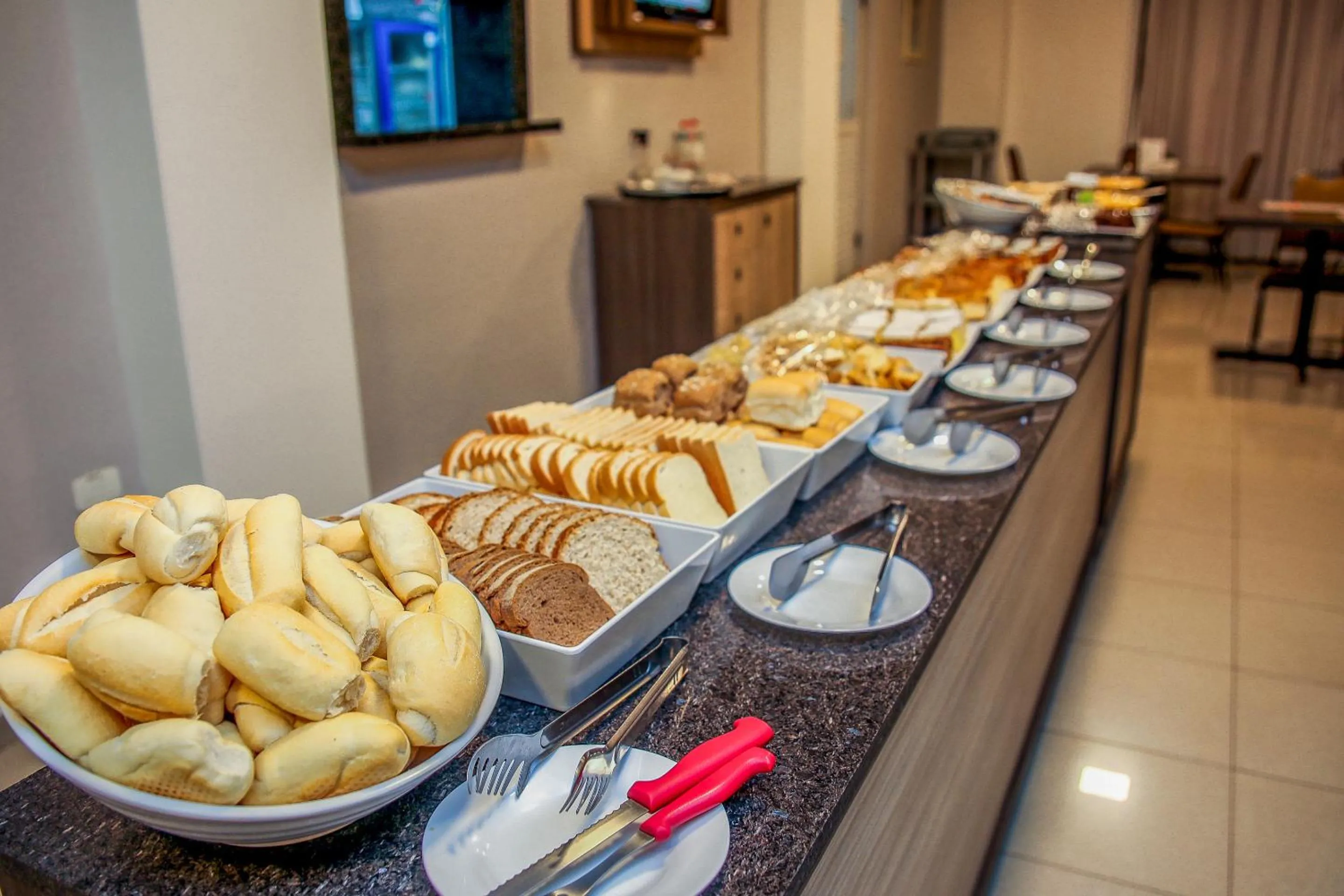 Buffet breakfast in Rede Andrade Vivaldi