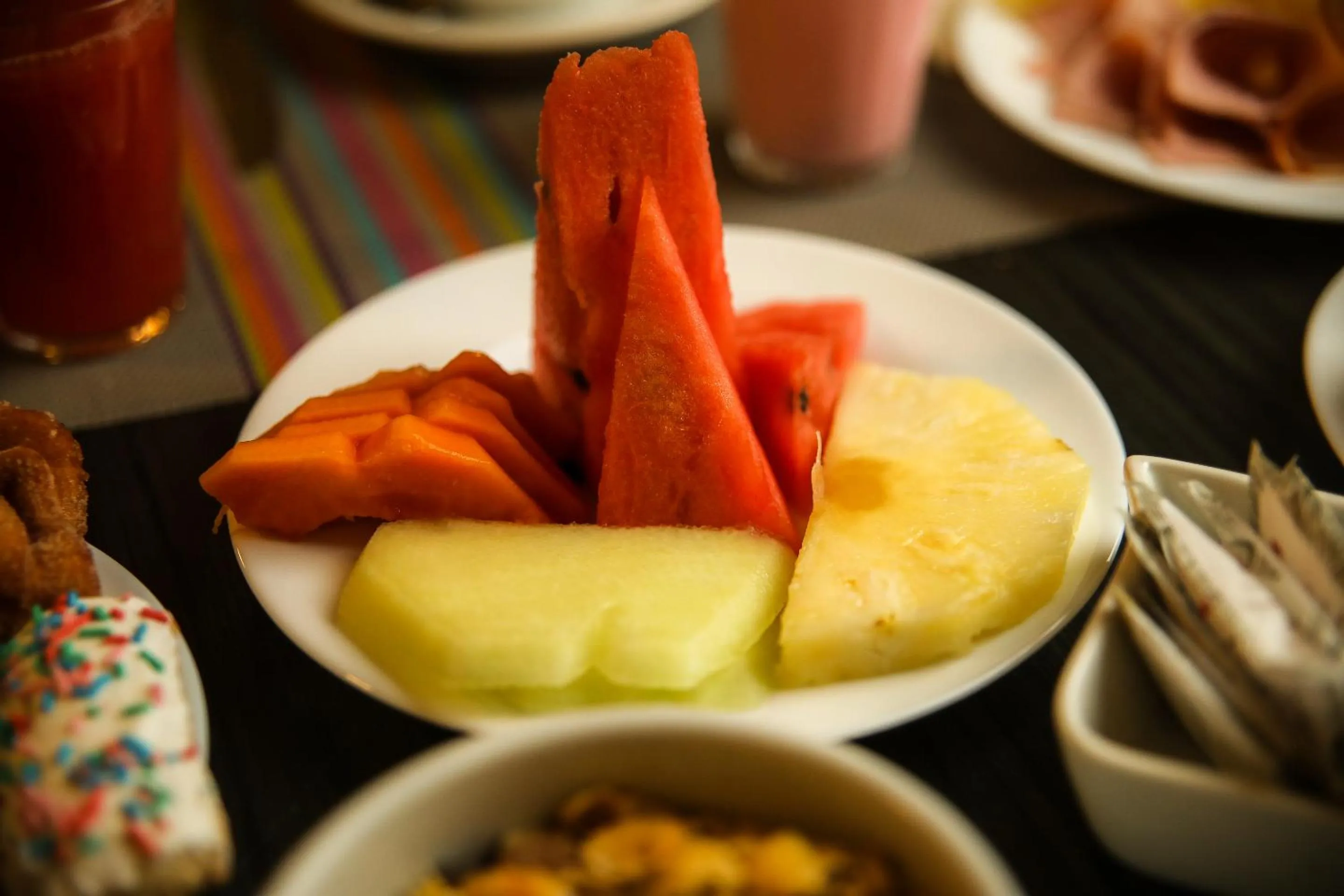 Buffet breakfast in Rede Andrade Vivaldi