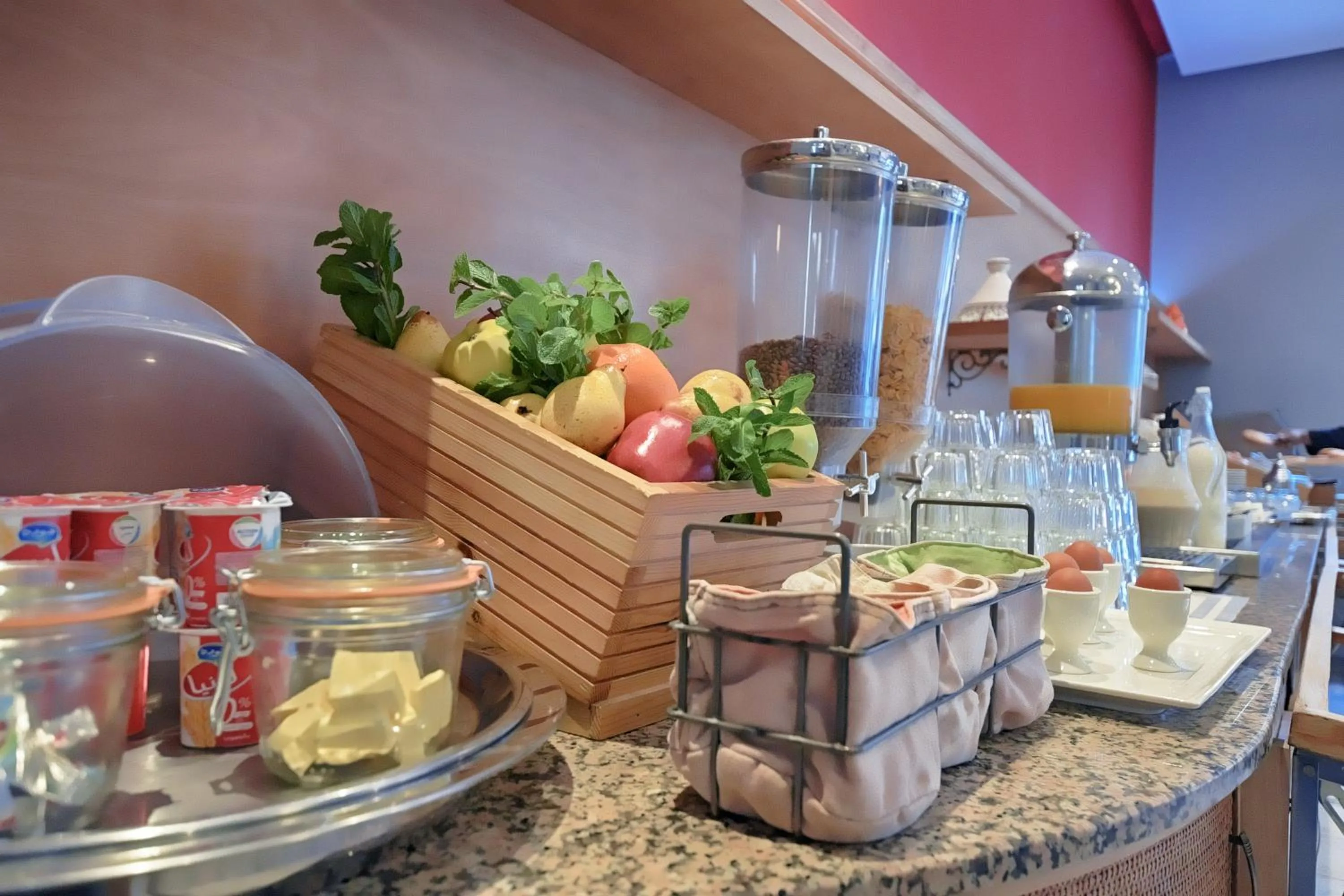 Breakfast in Senator Hotel Tanger