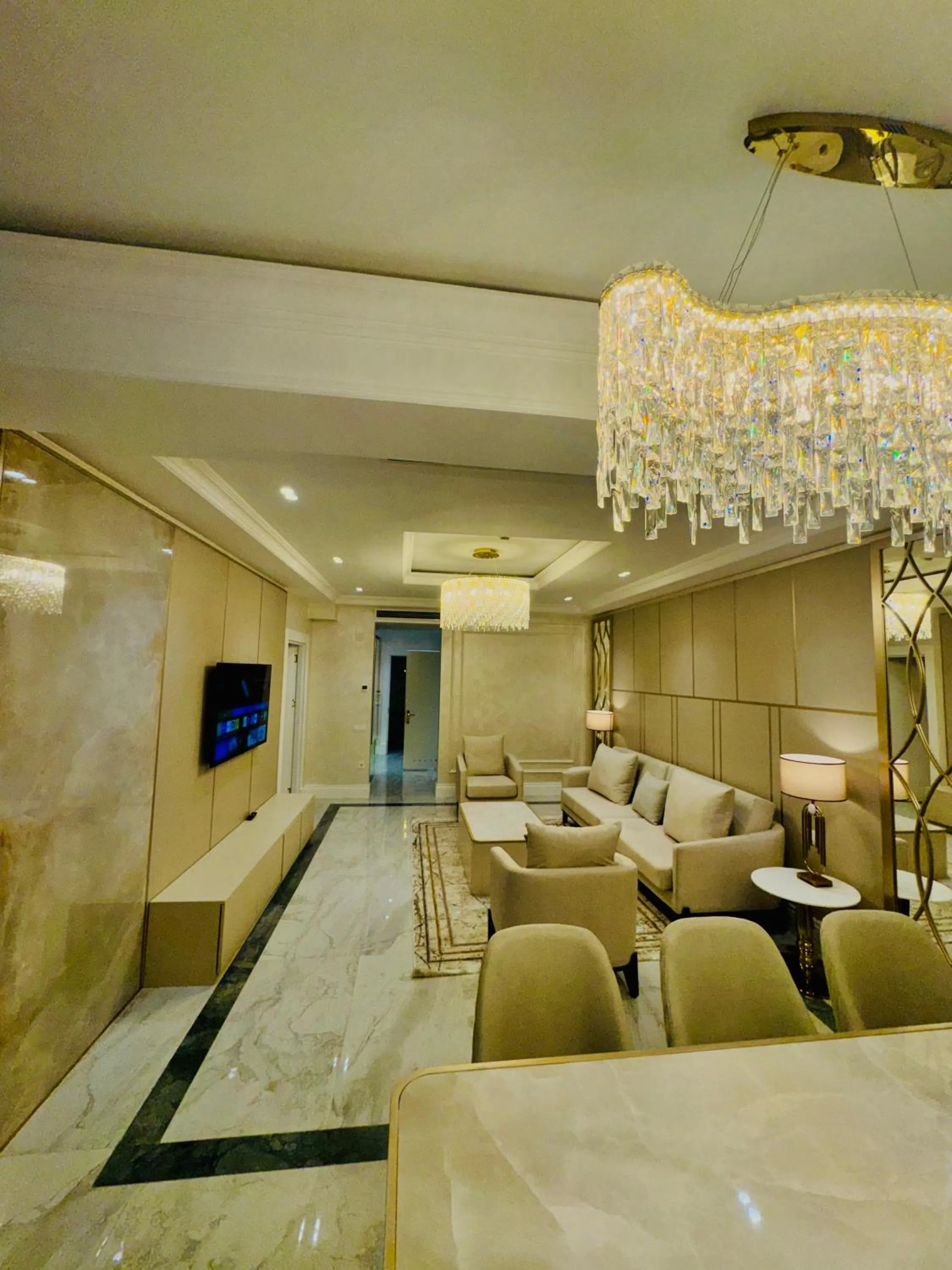 Seating area in Ganjali Plaza Hotel