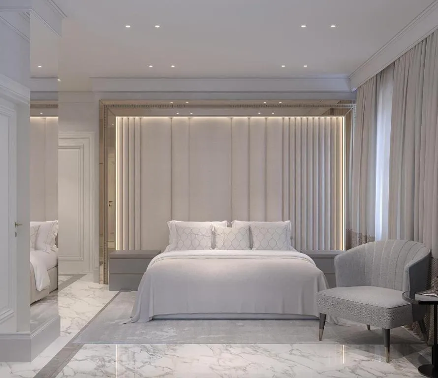 Bed in Ganjali Plaza Hotel