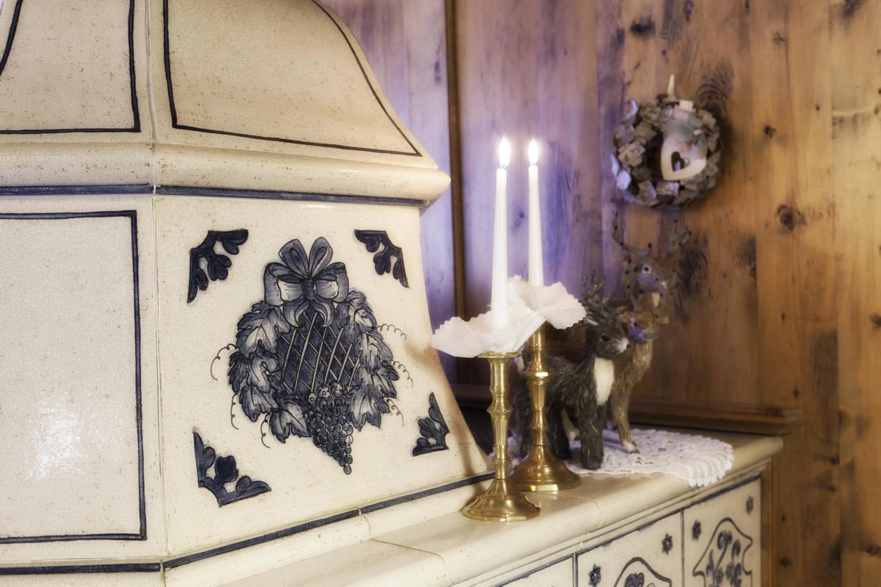 Decorative detail in Sporthotel Arabba