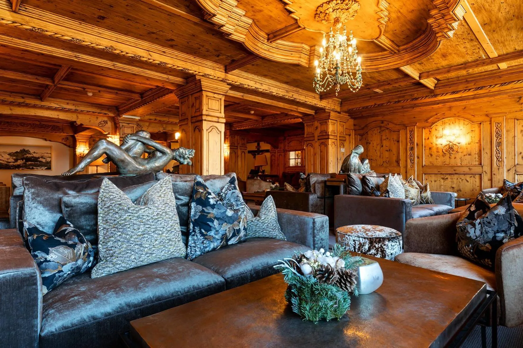 Living room in Sporthotel Arabba