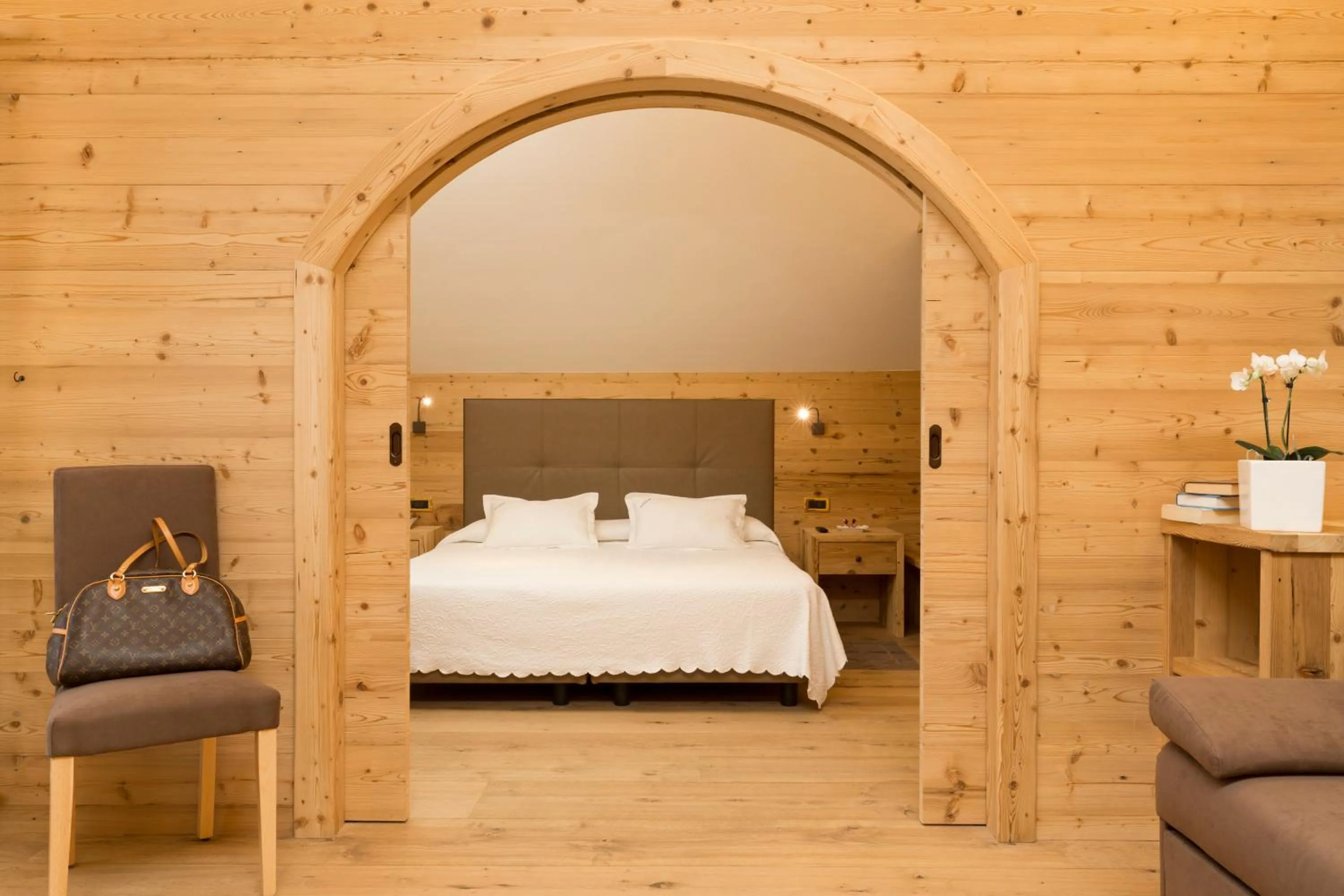 Bed in Sporthotel Arabba