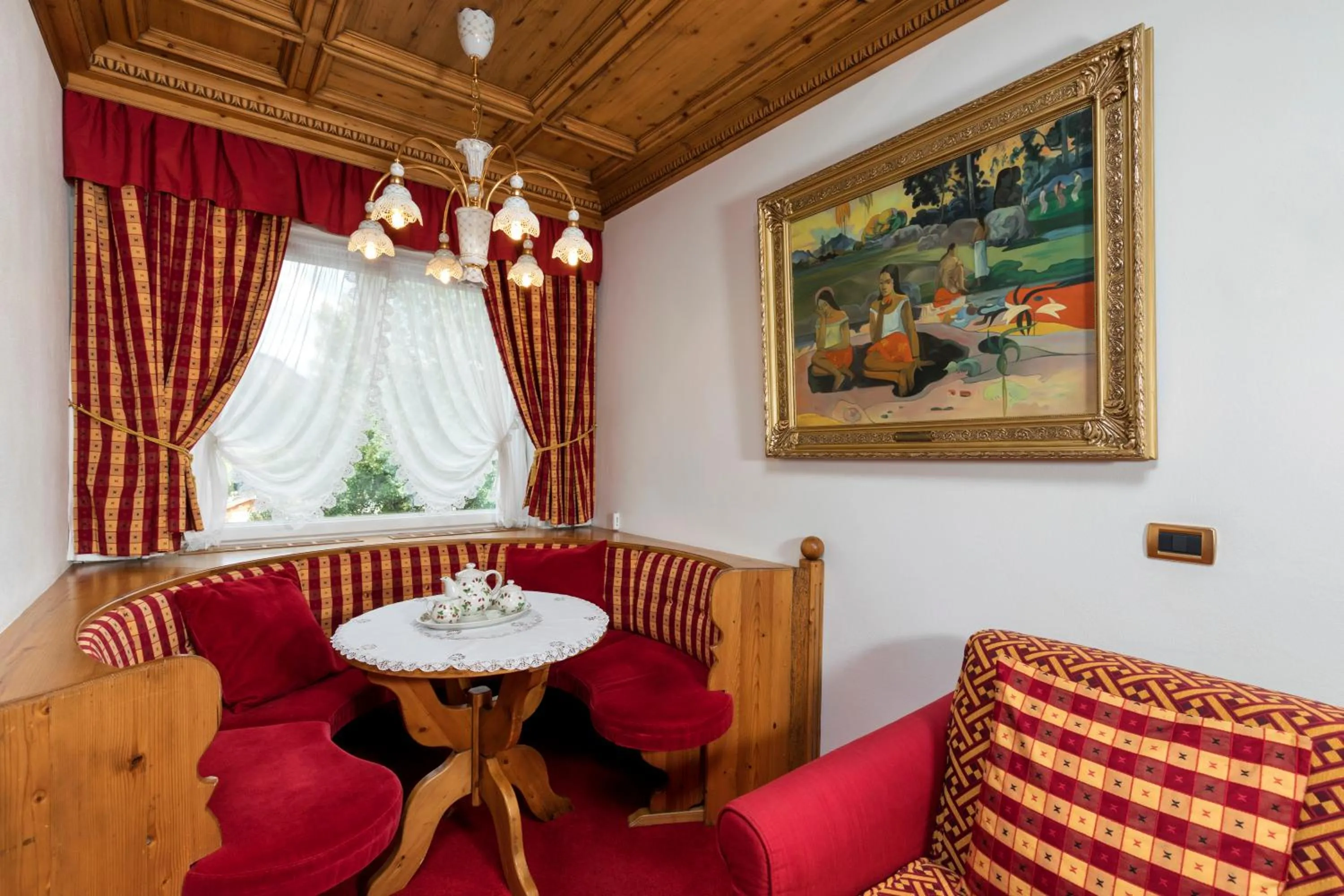 Patio in Sporthotel Arabba