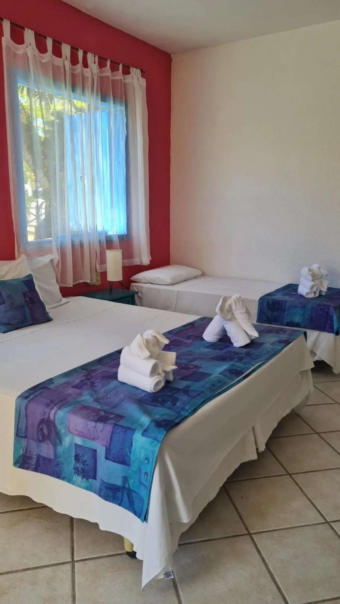 Bed in Pousada Varanda do Sol