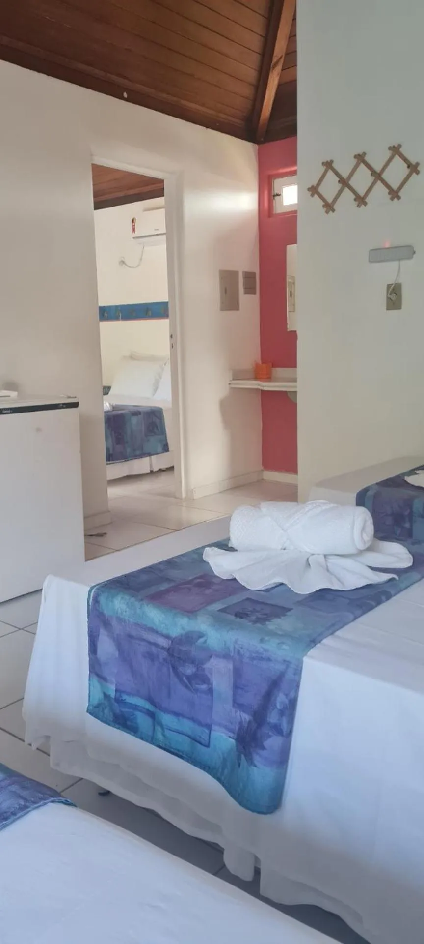 Bed in Pousada Varanda do Sol