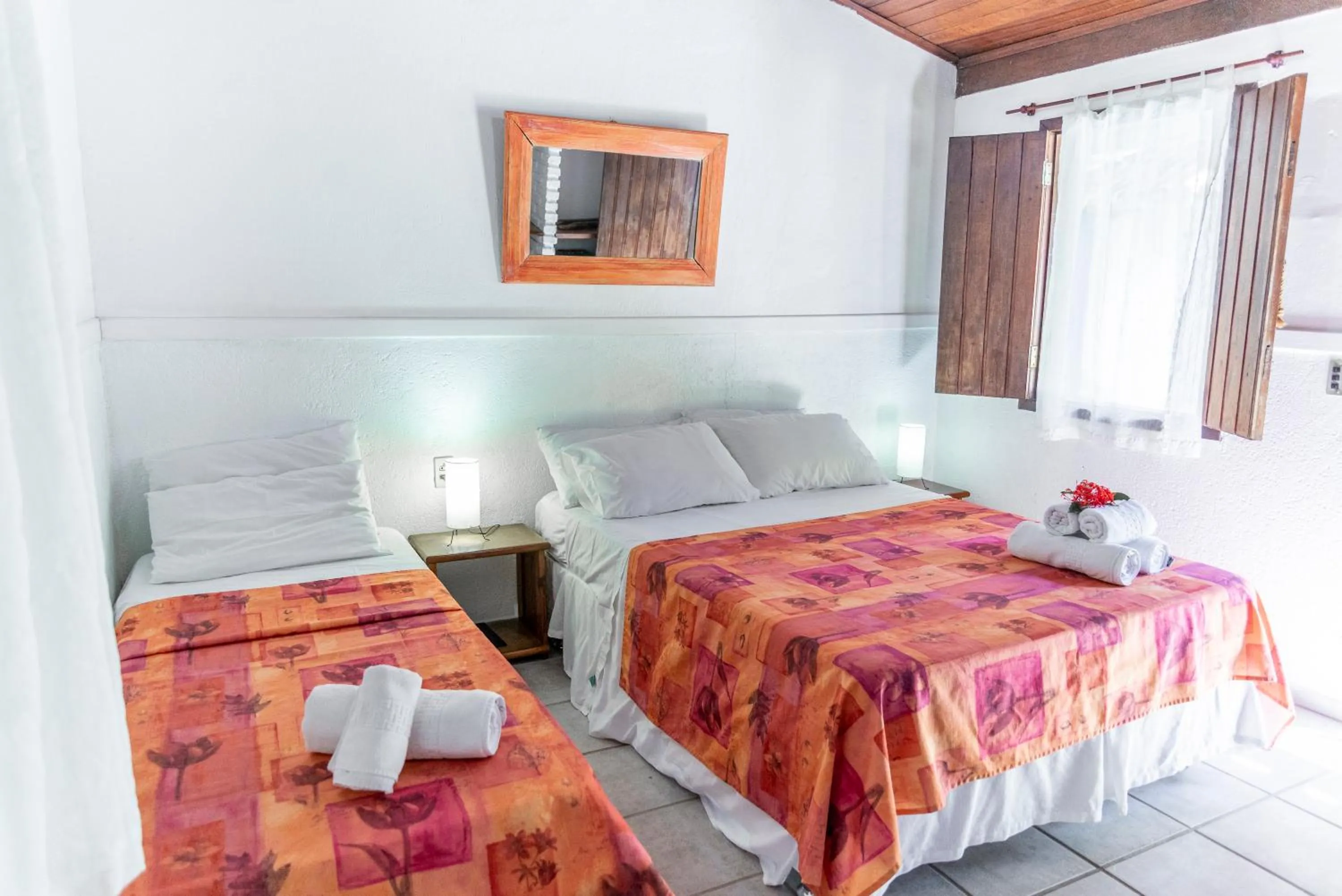 Bedroom, Bed in Pousada Varanda do Sol