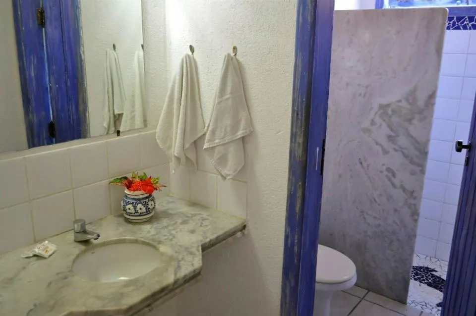 Bathroom in Pousada Varanda do Sol