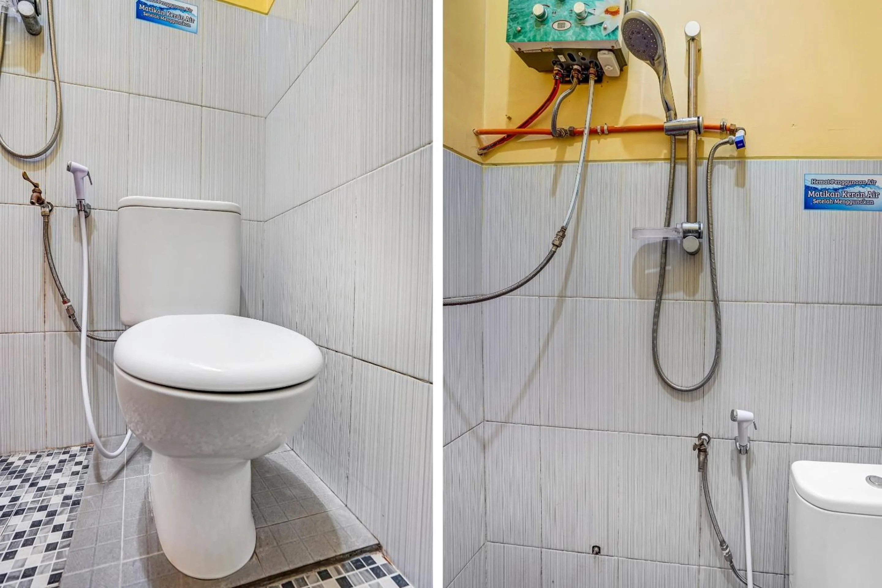 Bathroom in Hotel O Lancar Homestay Syariah