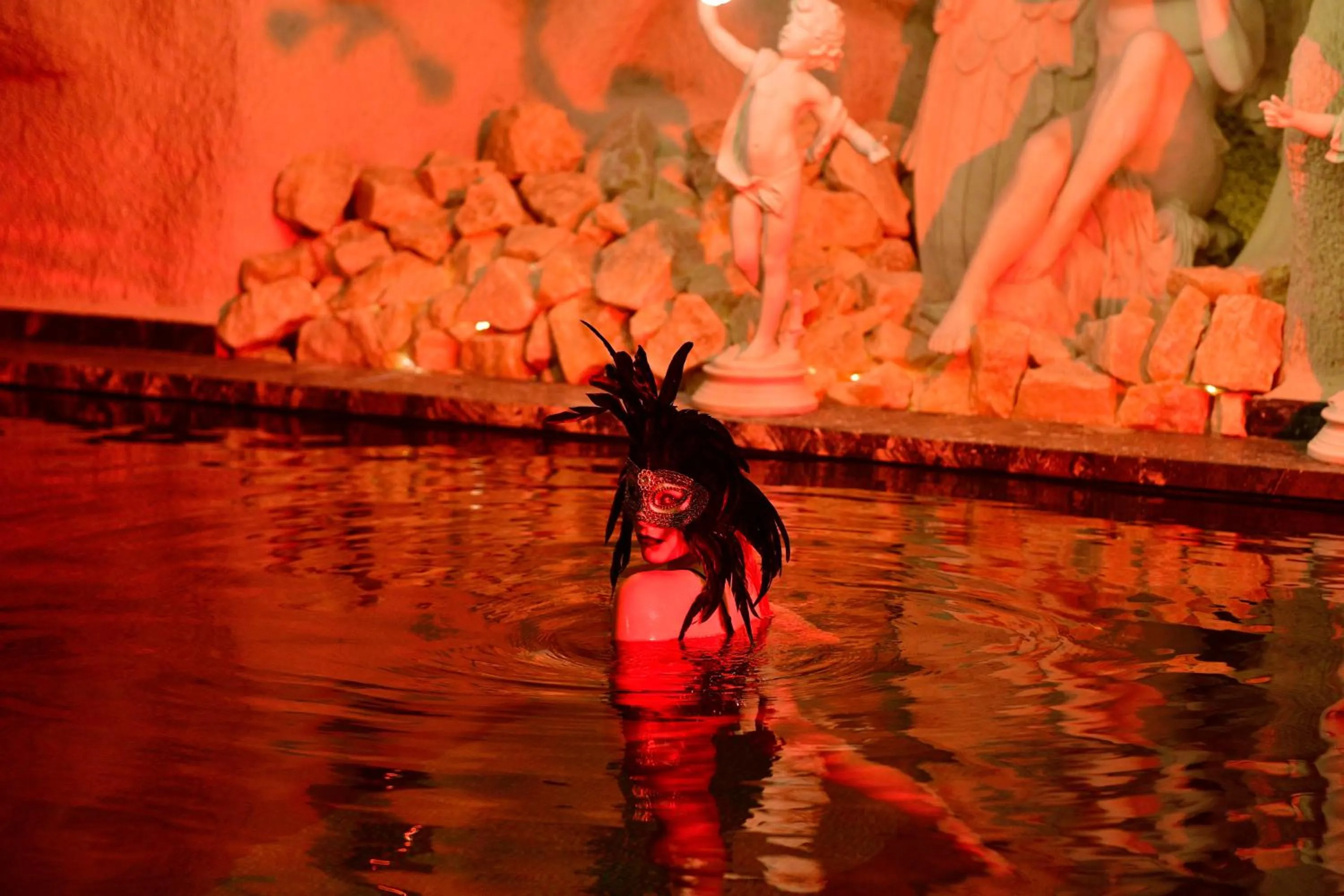 Swimming pool in Sacred Mansion