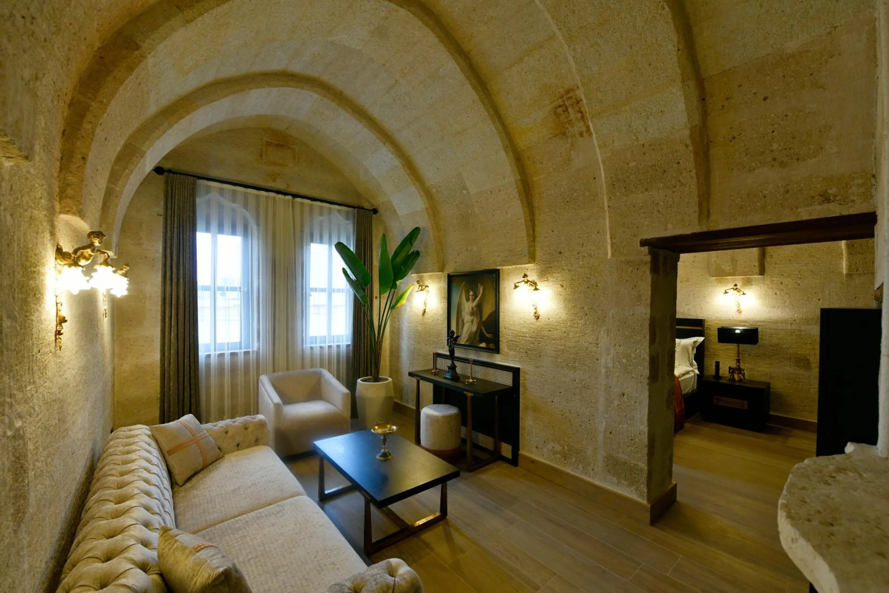 Living room in Sacred Mansion