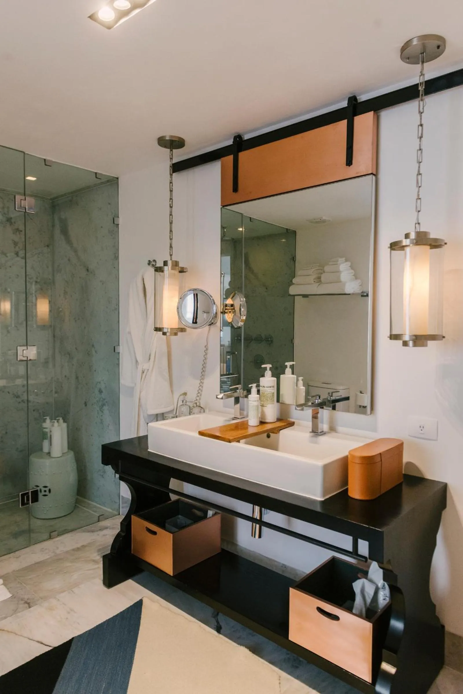 Shower in Hotel Matilda, a Member of Design Hotels