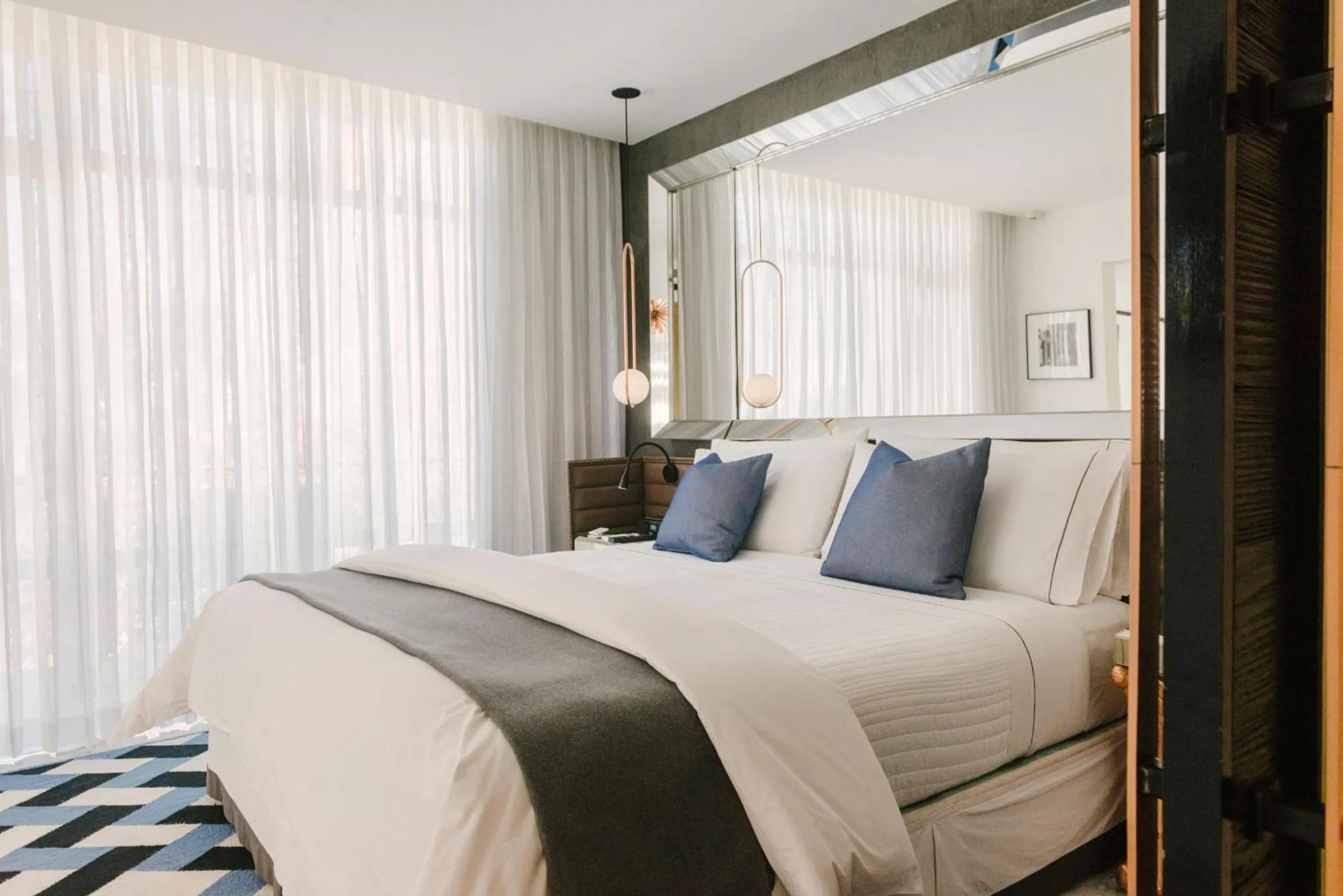 Bed in Hotel Matilda, a Member of Design Hotels