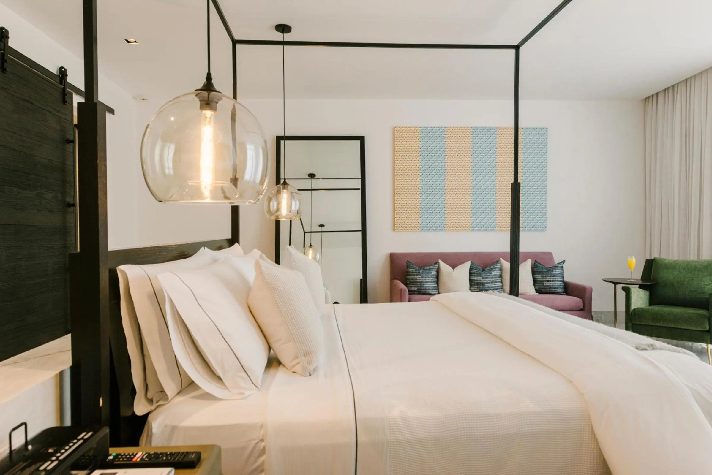 Bed in Hotel Matilda, a Member of Design Hotels