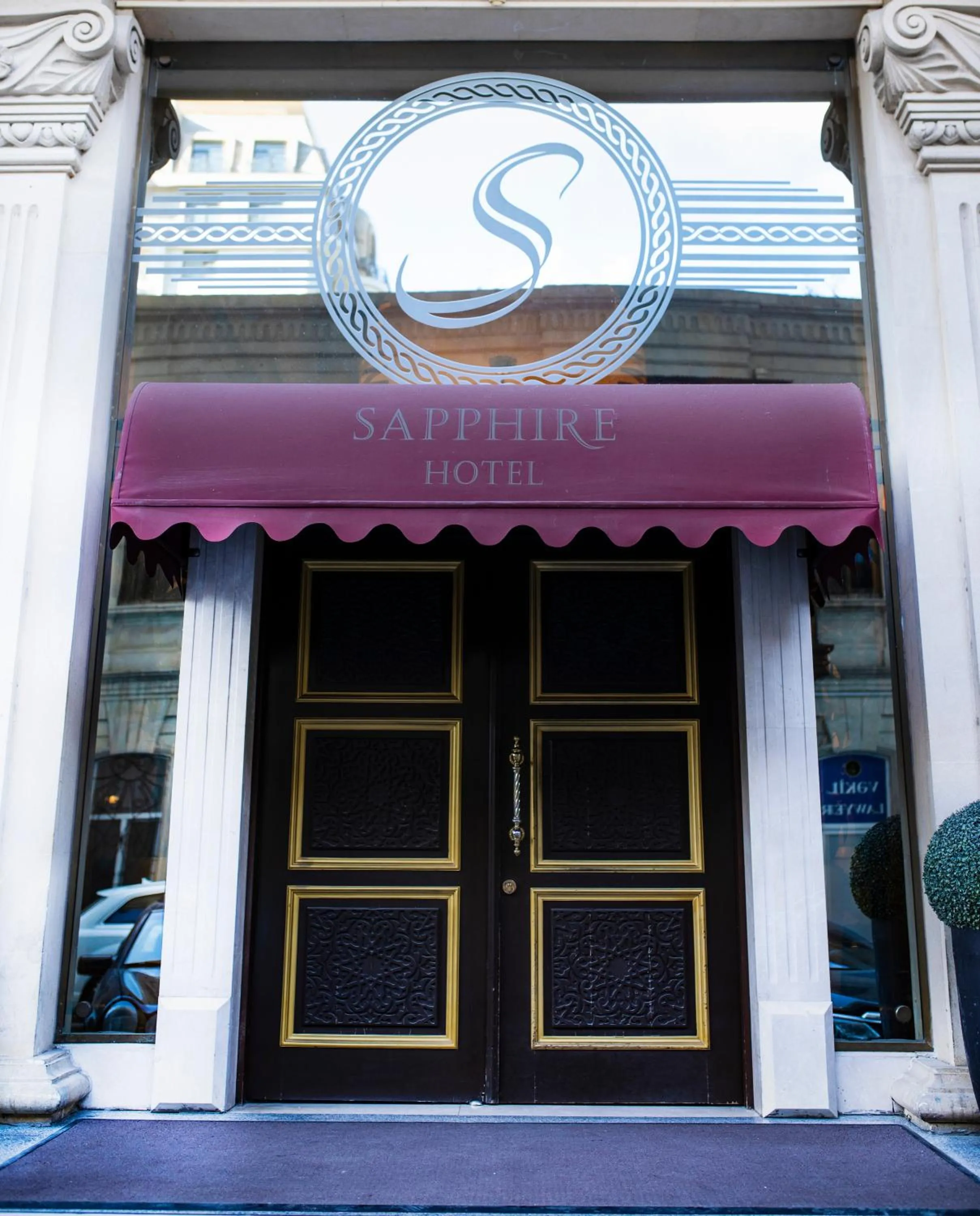 Facade/entrance in Sapphire Hotel