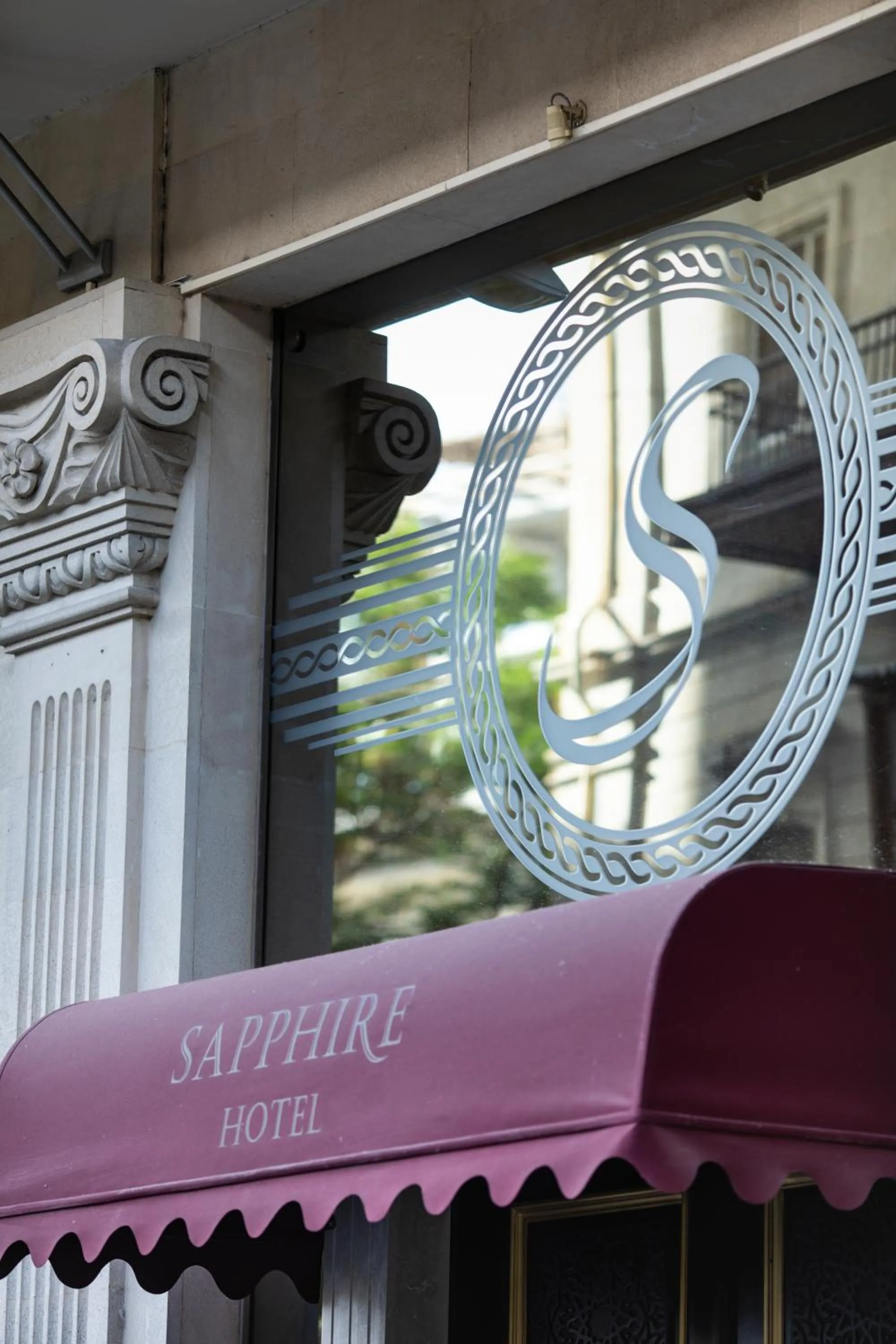 Facade/entrance in Sapphire Hotel