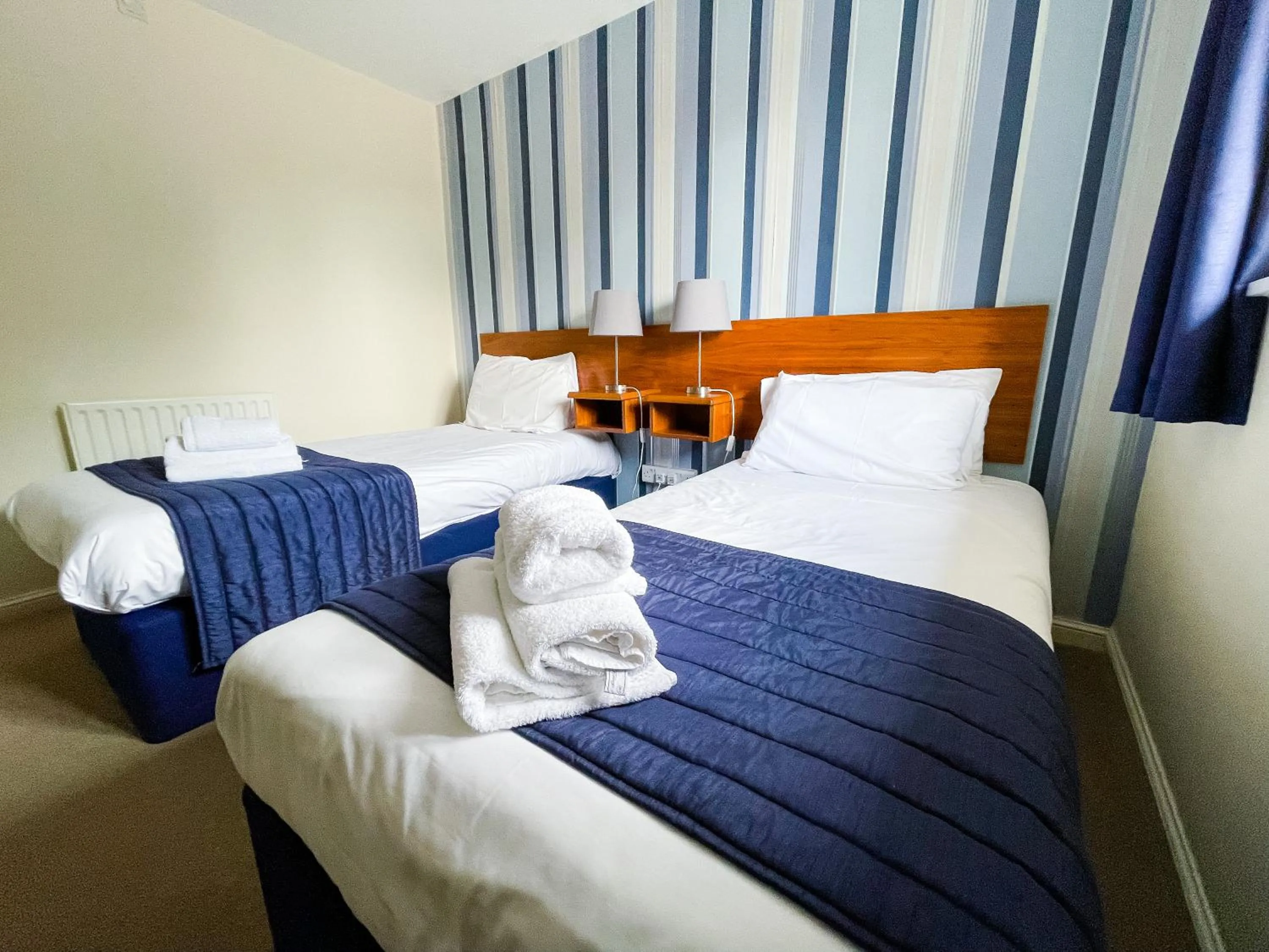 Bed in The Angel Hotel