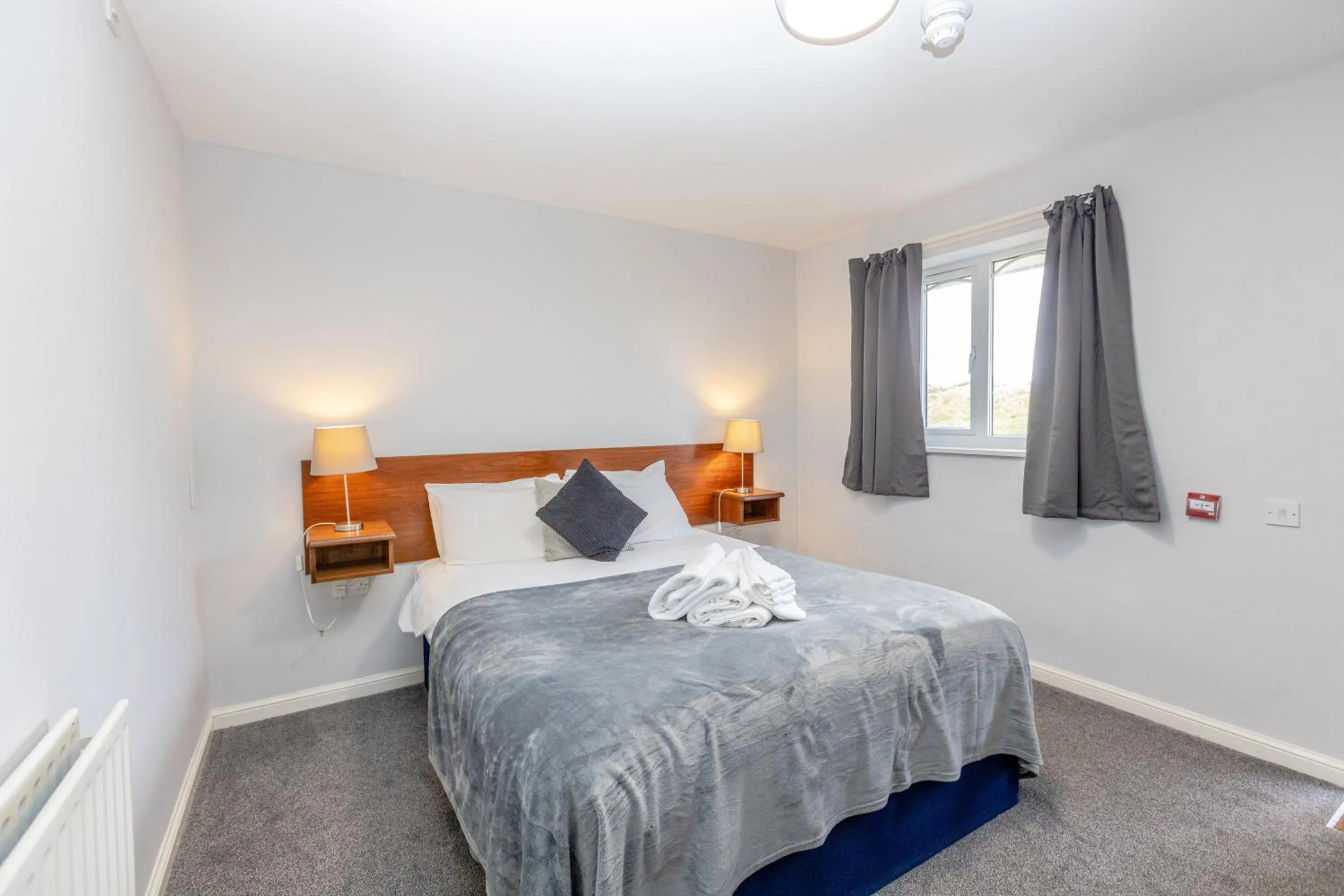 Bed in The Angel Hotel