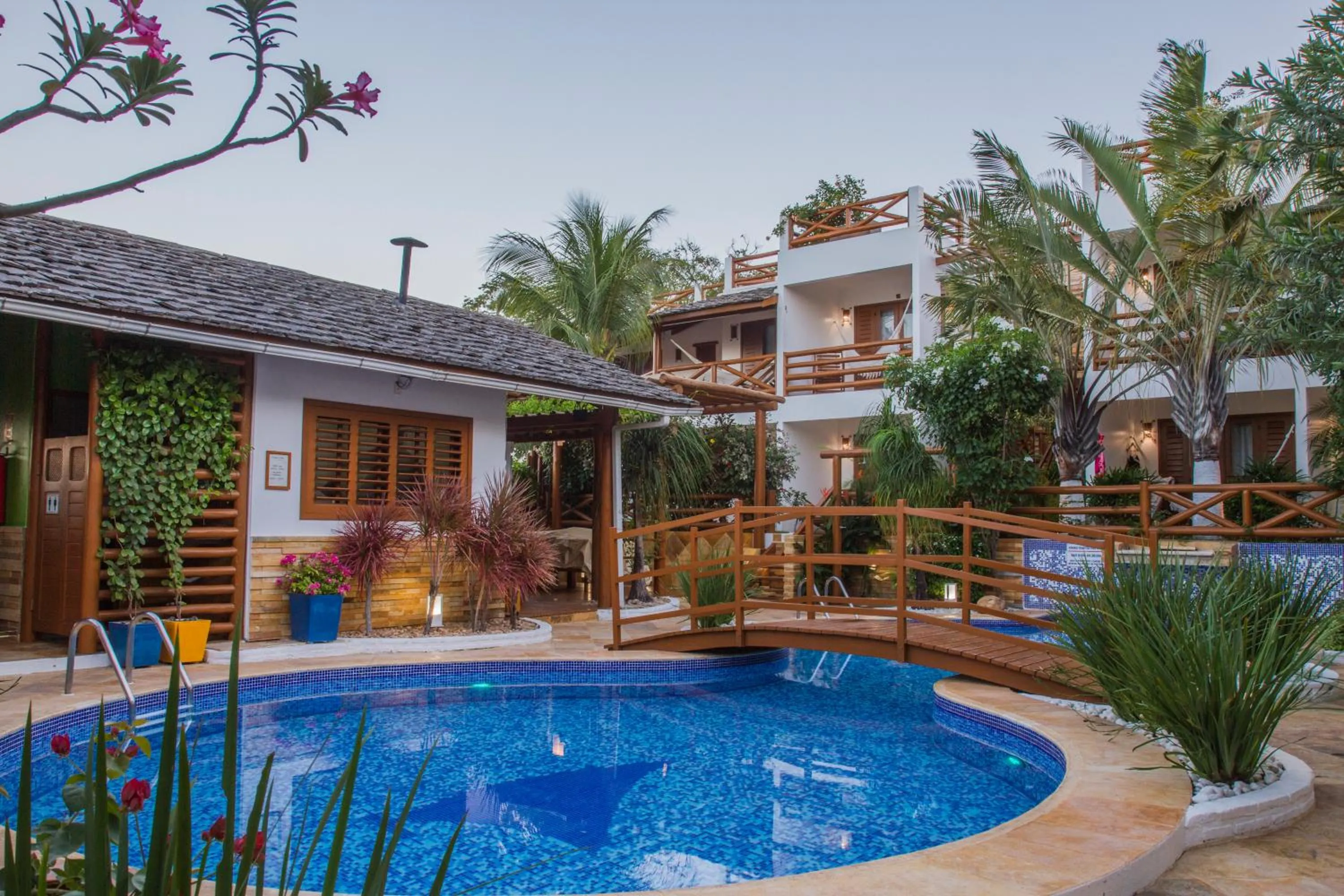 Swimming pool in Pousada Windjeri