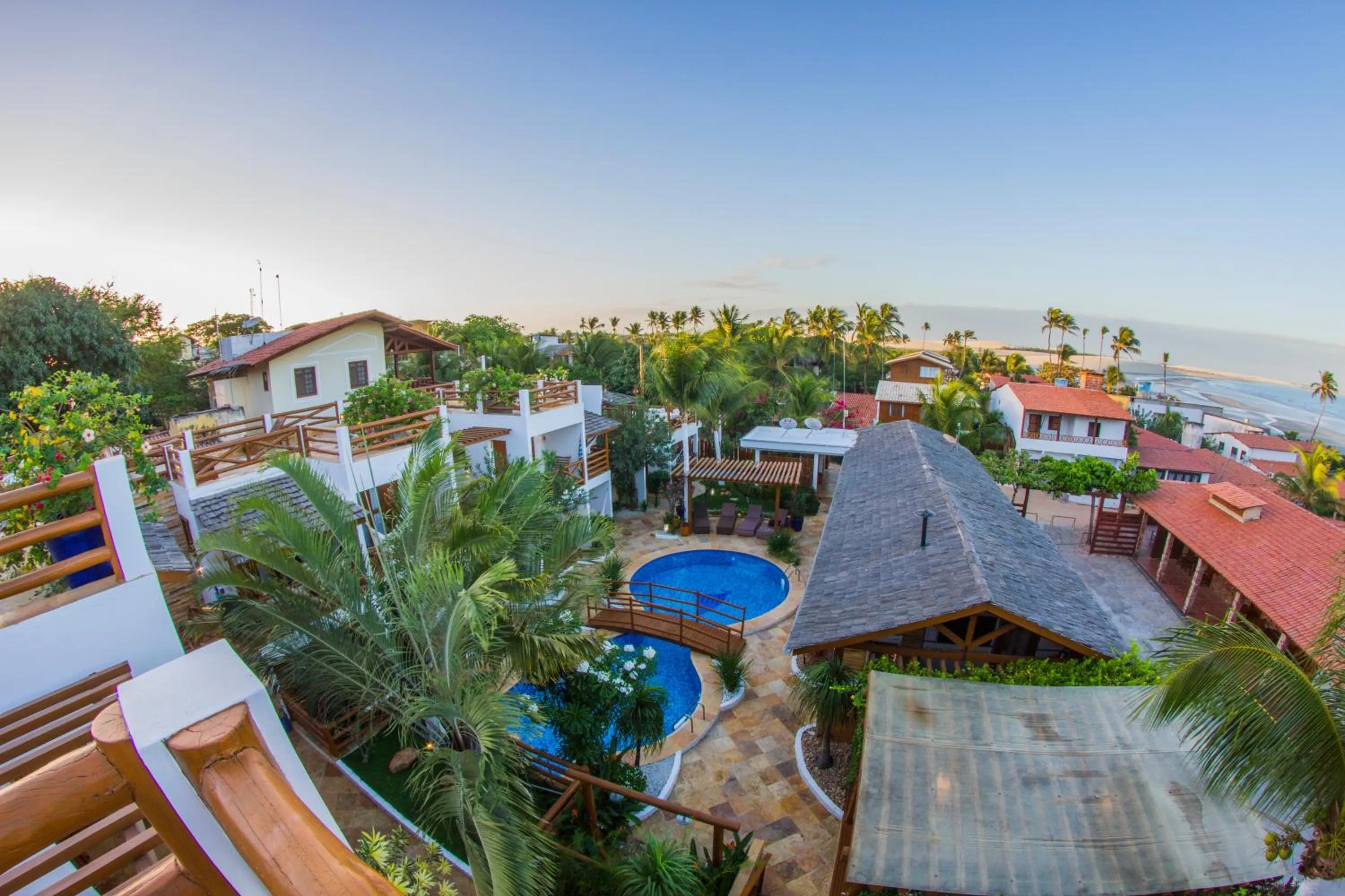 Sunrise in Pousada Windjeri